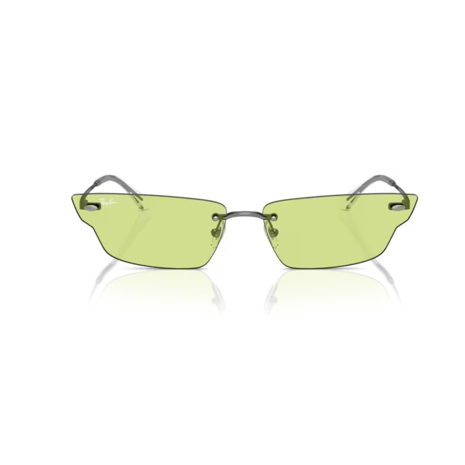 Ray-Ban RB 3731 0042 63 Unisex Geometrik Çerçevesiz Güneş Gözlüğü