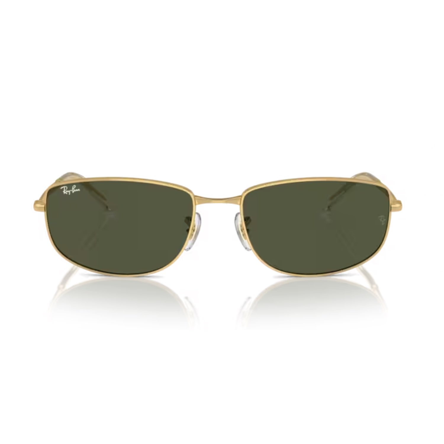 Ray-Ban RB 3732 00131 56 Unisex Dikdörtgen Gold Metal Güneş Gözlüğü