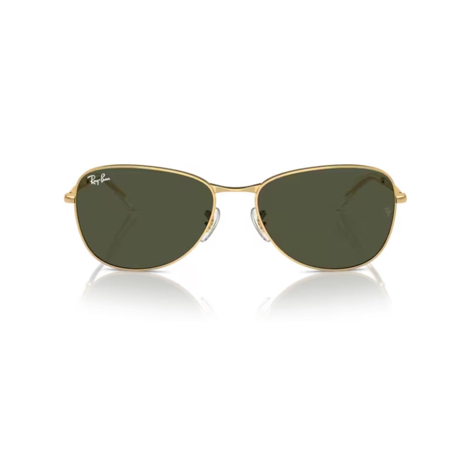 Ray-Ban RB 3733 00131 56 Unisex Pilot Gold Metal Güneş Gözlüğü