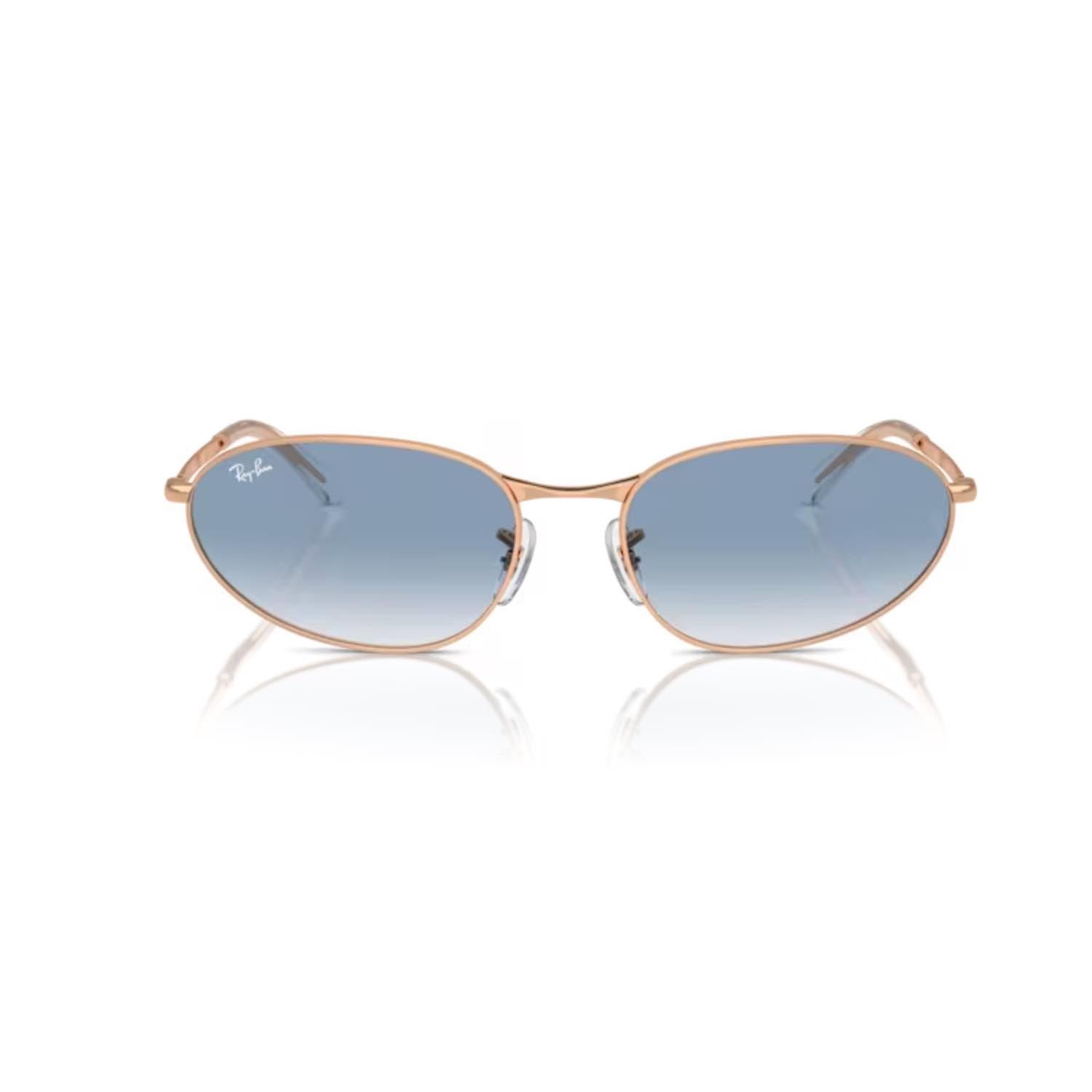 Ray-Ban RB 3734 92023F 56 Unisex Geometrik Rose Gold Metal Güneş Gözlüğü