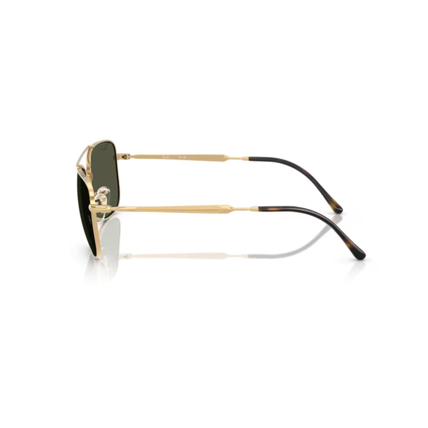 Ray-Ban RB 3755 00131 62 Unisex Pilot Gold Metal Güneş Gözlüğü