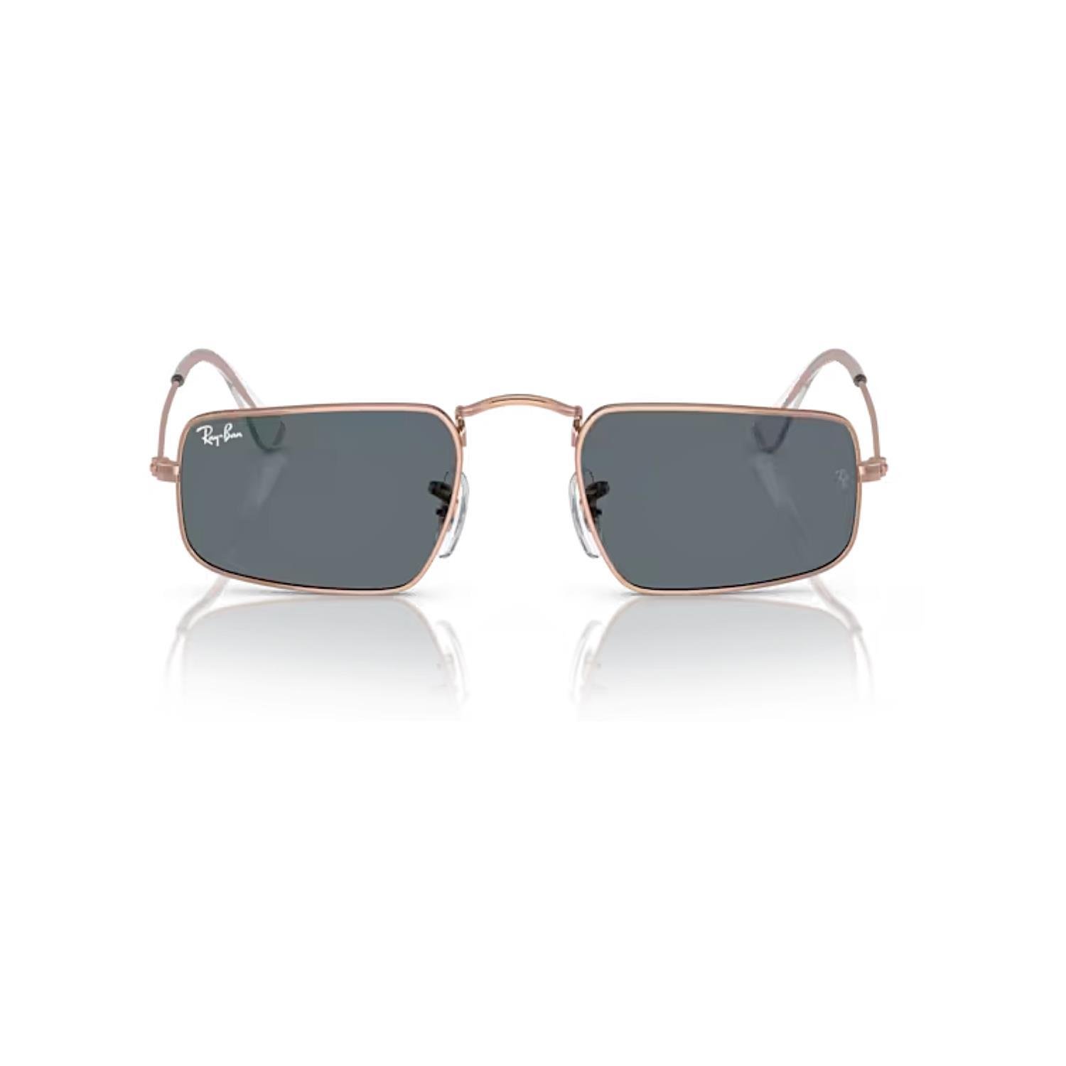 Ray-Ban RB 3957 9202R5 49 Julie Unisex Roze Gold Metal Güneş Gözlüğü