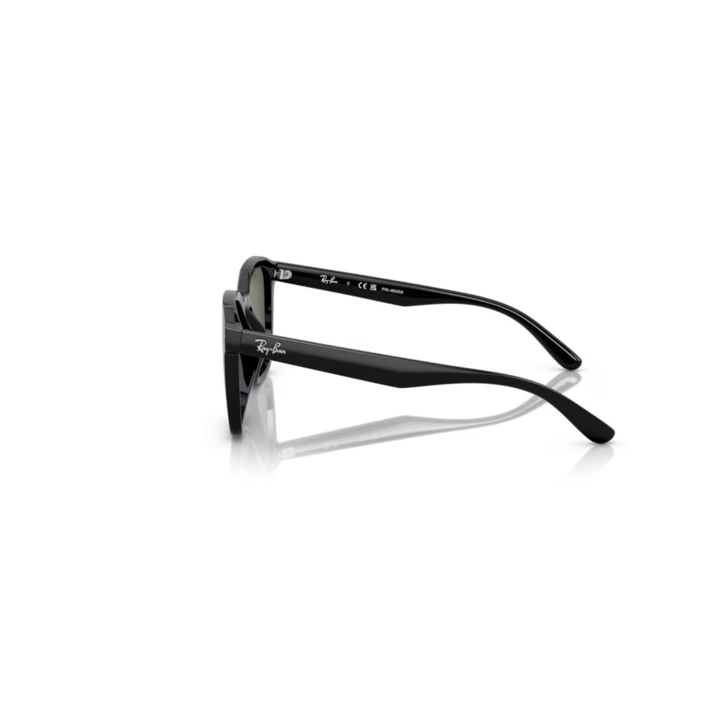 Ray-Ban RB 4392D 6019A 66 Unisex Kare Siyah Kemik Güneş Gözlüğü