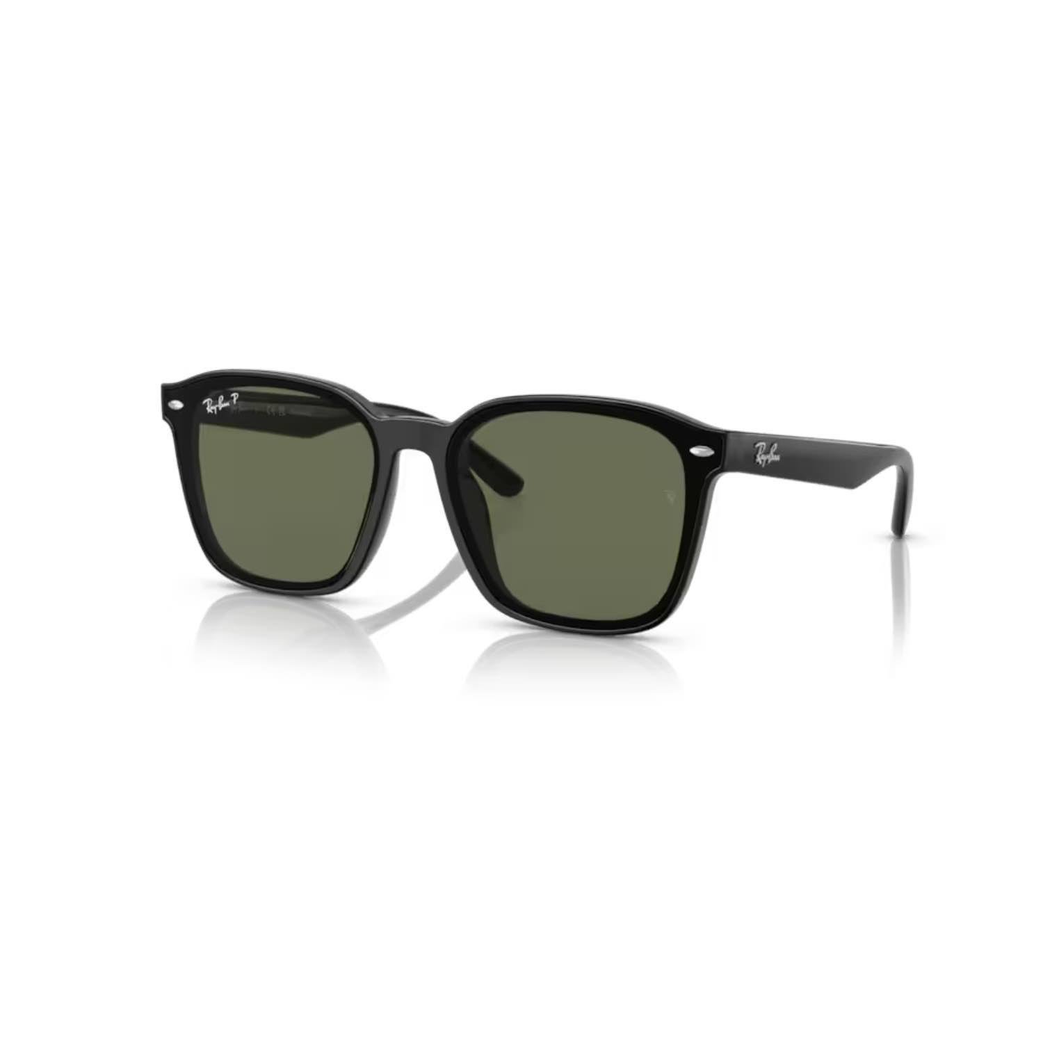 Ray-Ban RB 4392D 6019A 66 Unisex Kare Siyah Kemik Güneş Gözlüğü