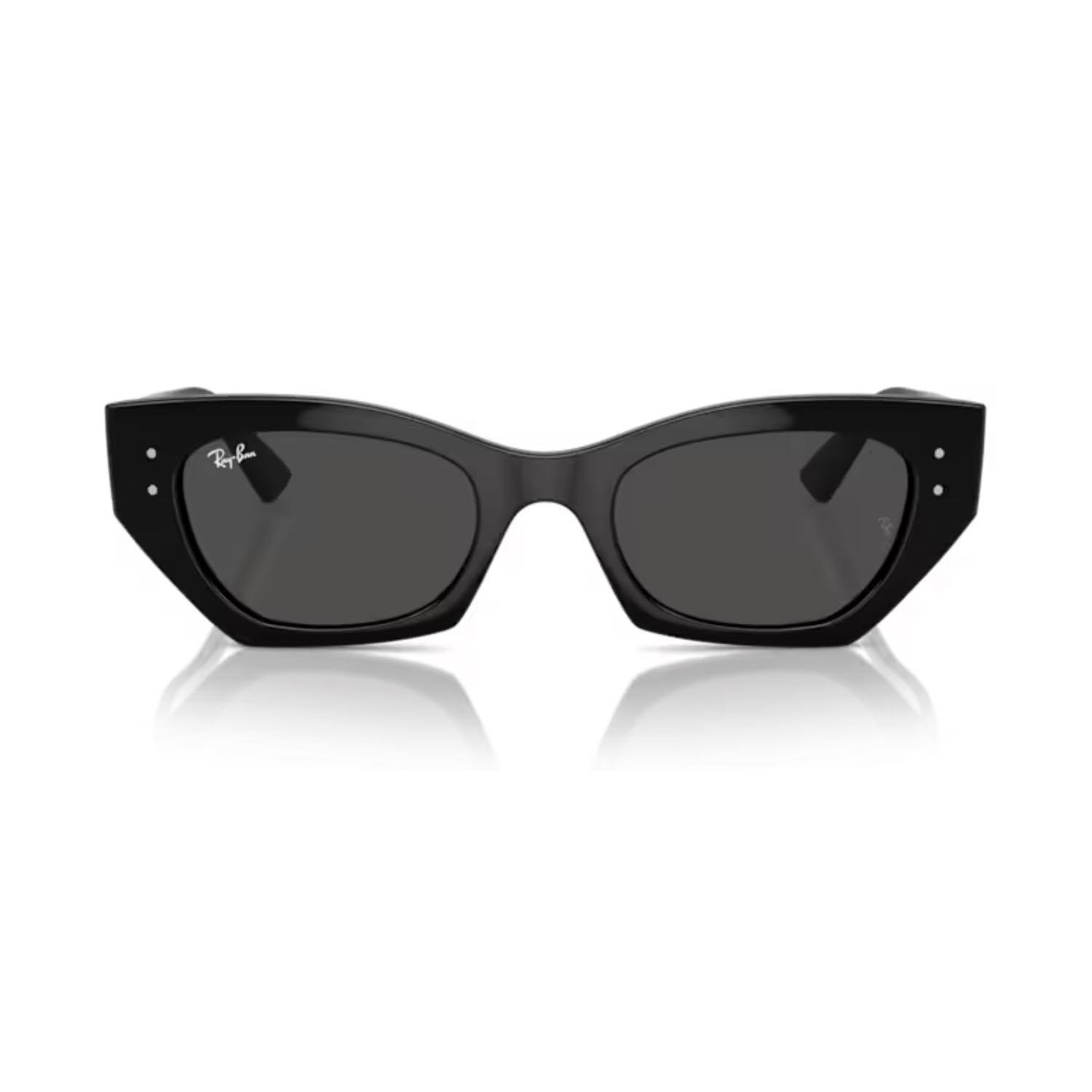 Ray-Ban RB 4430 667787 49 Zena Kadın Geometrik Siyah Kemik Güneş Gözlüğü