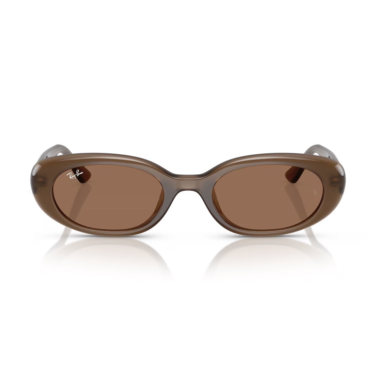 Ray-Ban RB 4441D 677973 53 Unisex Yastık Kahverengi Kemik Güneş Gözlüğü