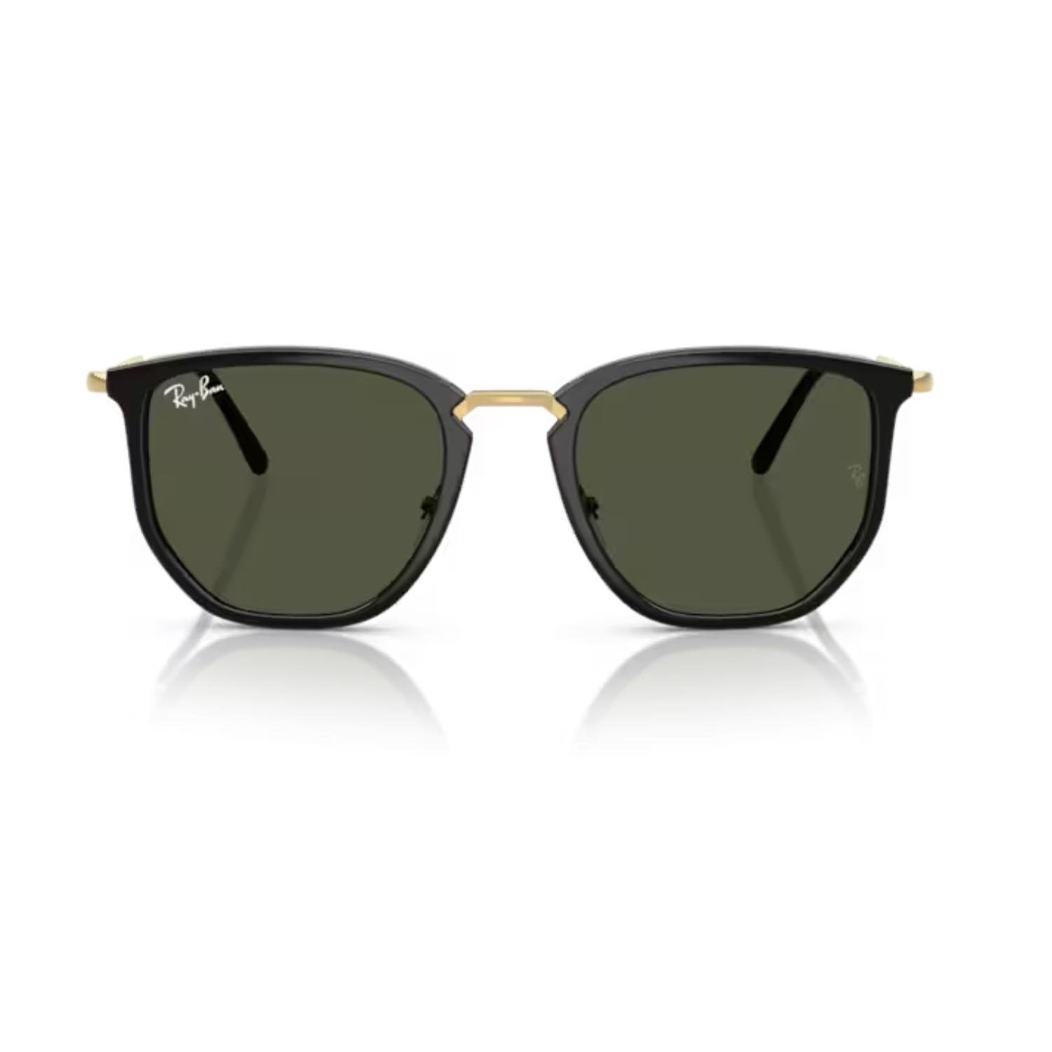 Ray-Ban RB 4451 630631 53 Unisex Geometrik Siyah Kombine Kemik Güneş Gözlüğü