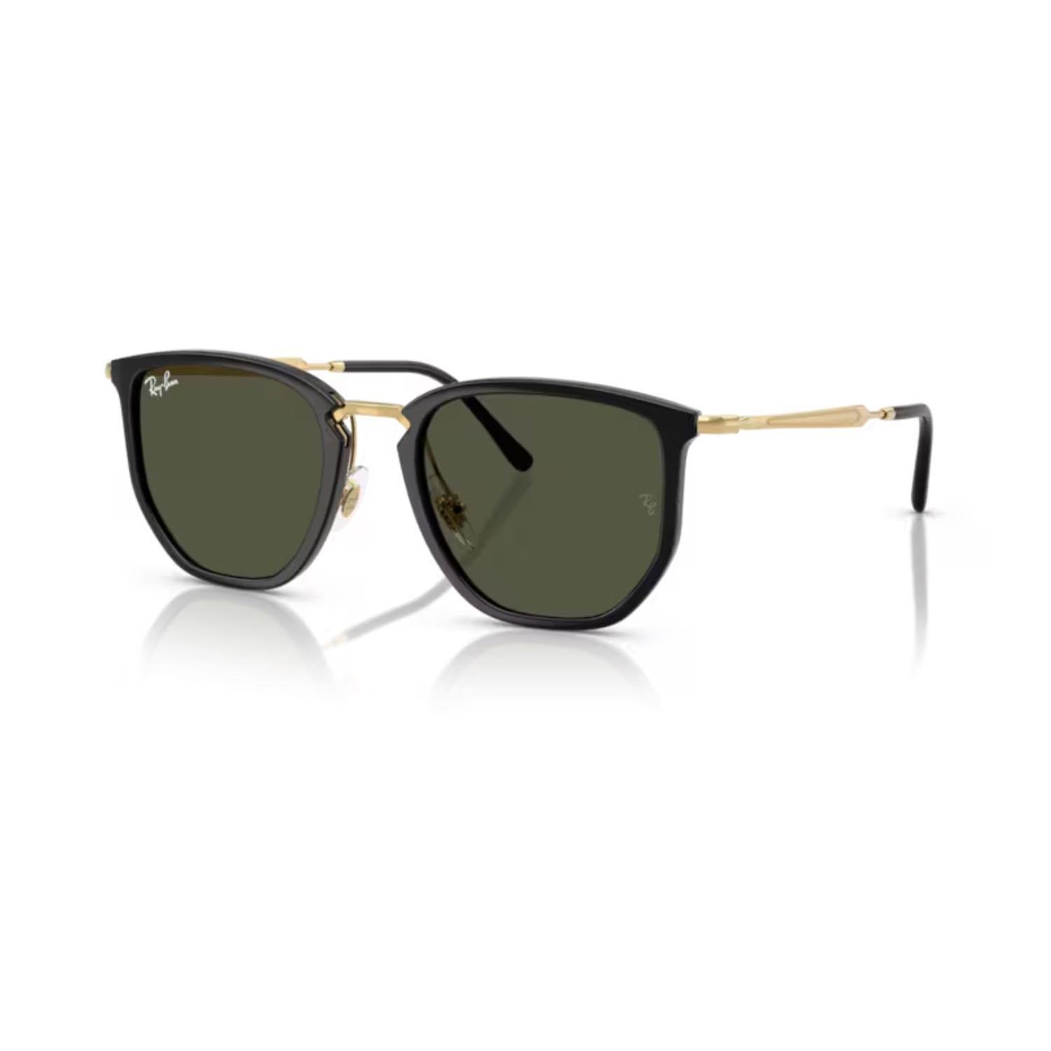 Ray-Ban RB 4451 630631 53 Unisex Geometrik Siyah Kombine Kemik Güneş Gözlüğü