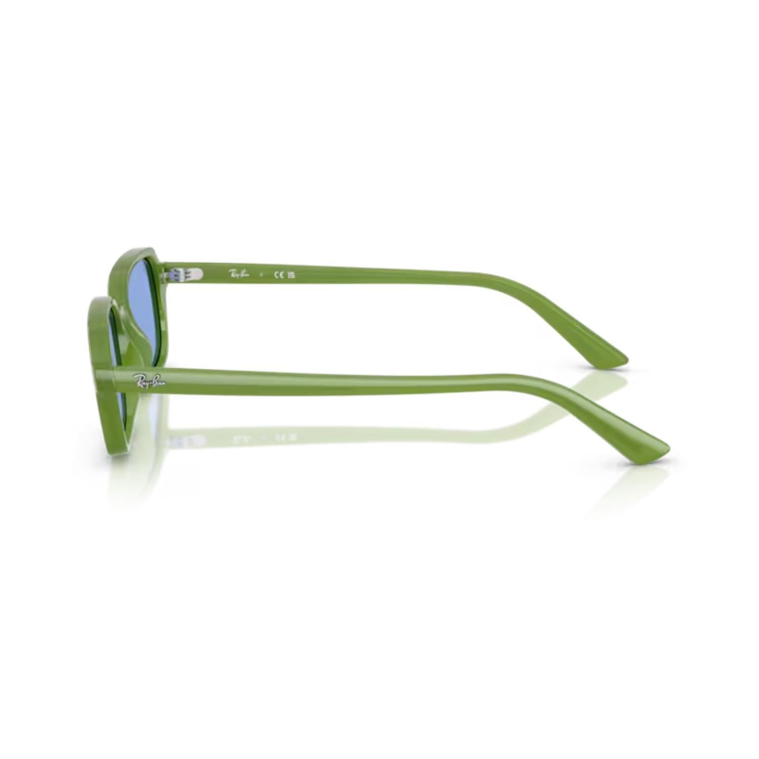 Ray Ban RB 4455 681080 49 Zuri Unisex Yastık Yeşil Kemik Güneş Gözlüğü