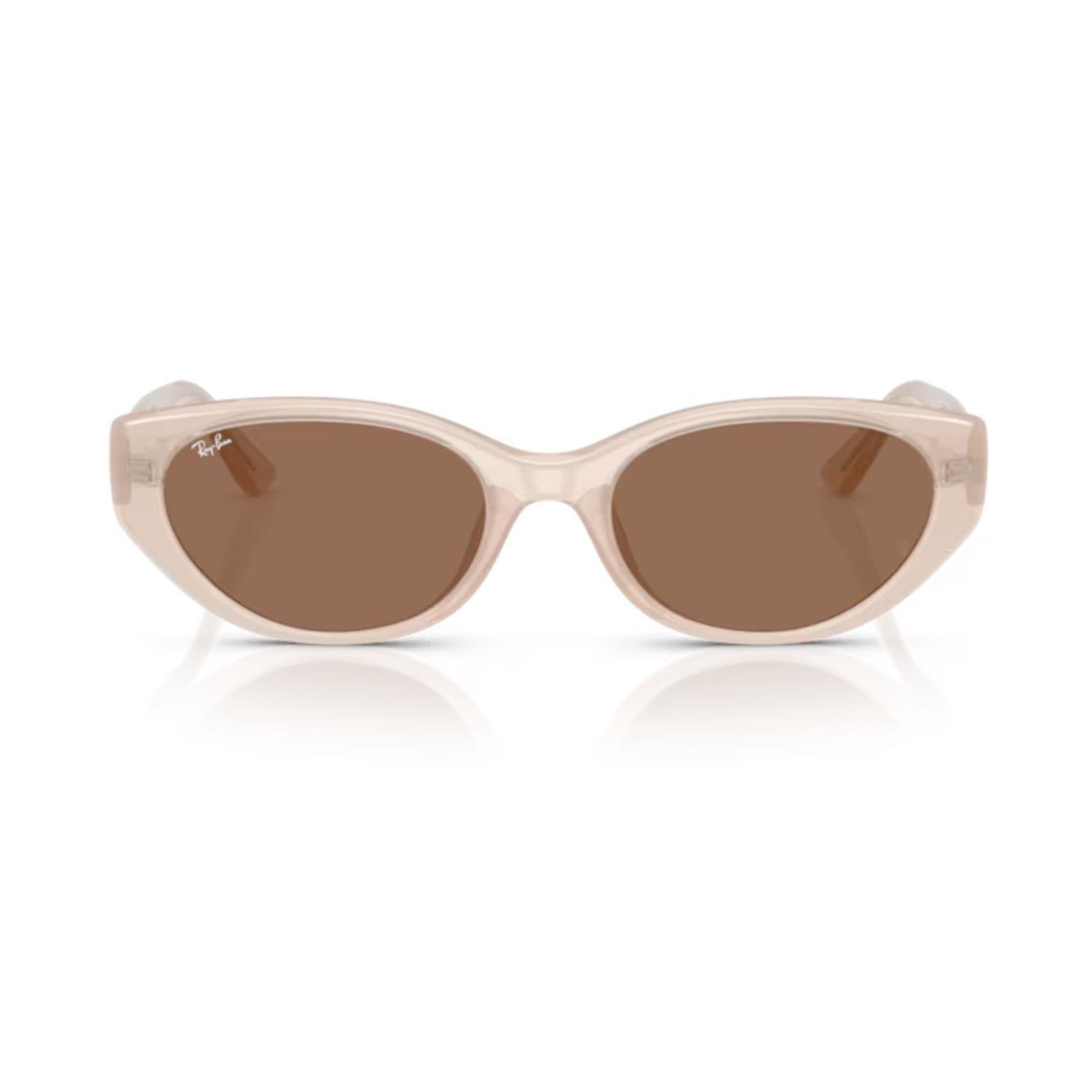 Ray-Ban RB 4457D 678673 55 Kadın Yastık Bej Kemik Güneş Gözlüğü