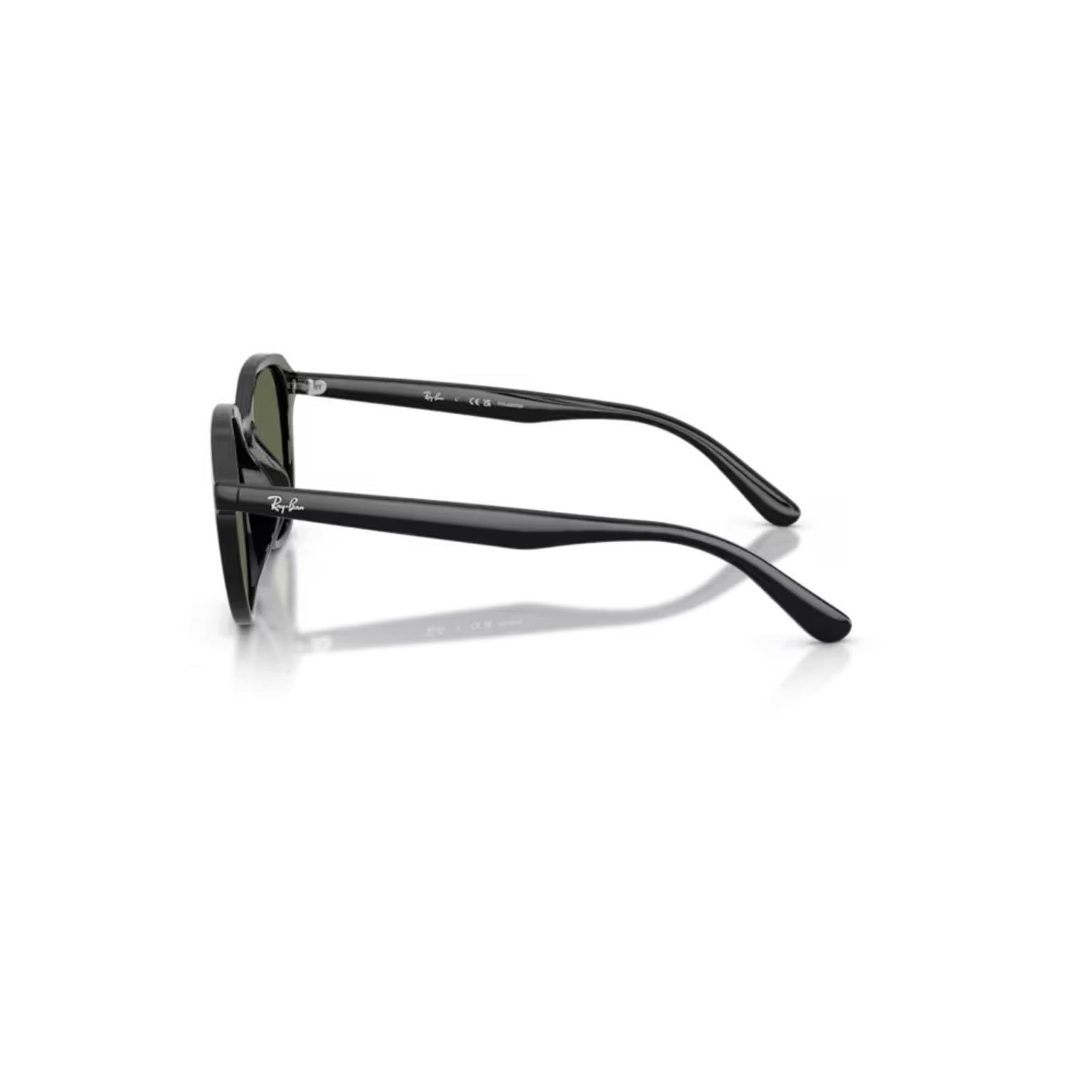 Ray-Ban RB 4459D 9019A 54 Unisex Oval Siyah Metal Güneş Gözlüğü