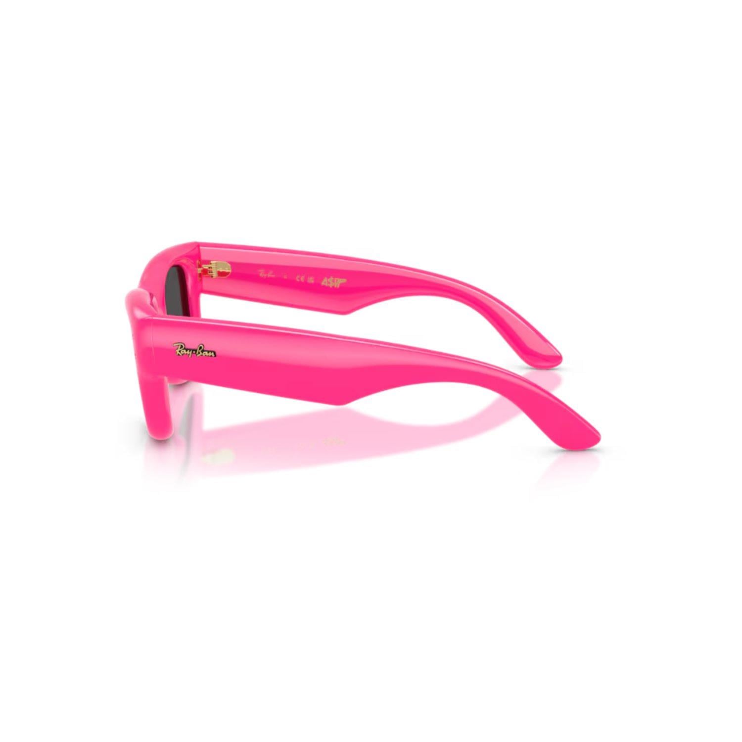 Ray-Ban RB 4940 683287 50 Wayfarer puffer Unisex Kare Pembe Kemik Güneş Gözlüğü