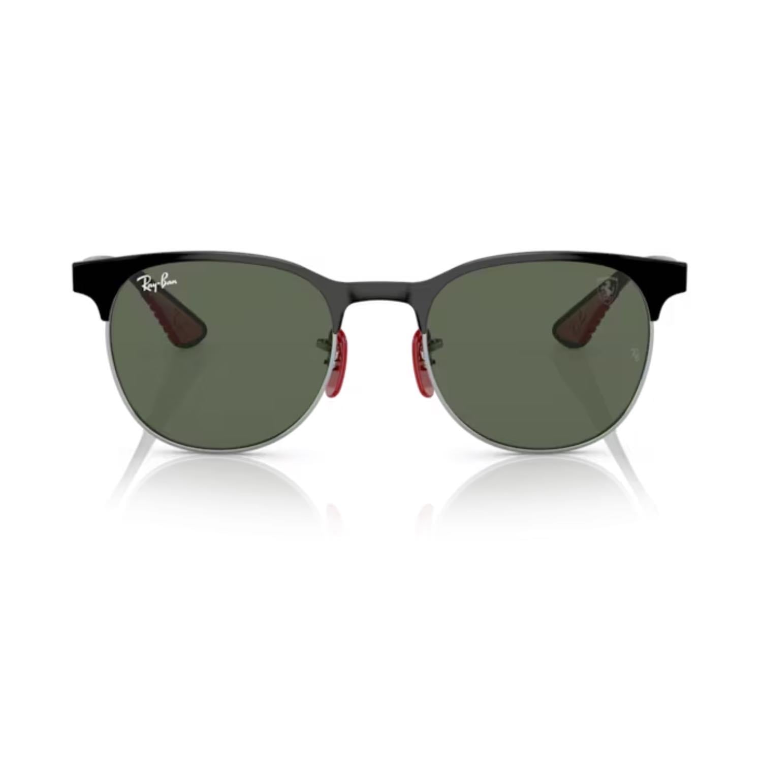 Ray-Ban Rb 8327M F06071 53 Unisex Oval Siyah Metal Güneş Gözlüğü