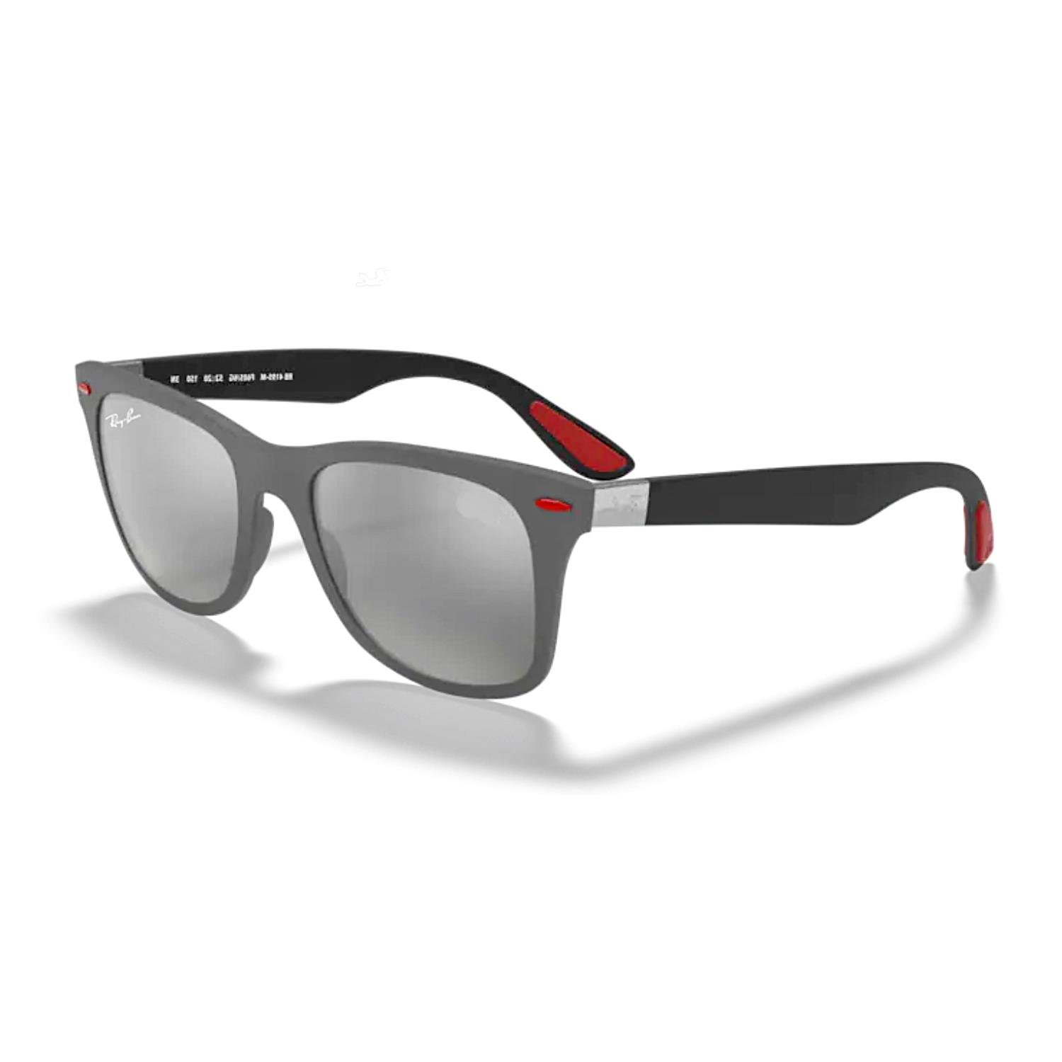 Ray-Ban RB4195M F6056G 52 Scuderia Ferrari Erkek Güneş Gözlüğü