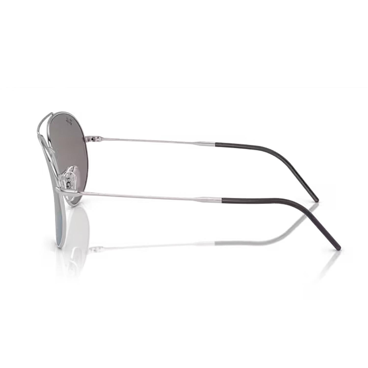 Ray-Ban RBR 0101S 003GA 59 Aviator Reverse Unisex Gümüş Aynalı Damla Güneş Gözlüğü