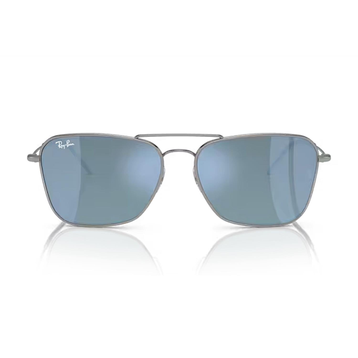 Ray-Ban RBR 0102S 004GA 58 Caravan Reverse Unisex Bronz Aynalı Güneş Gözlüğü 