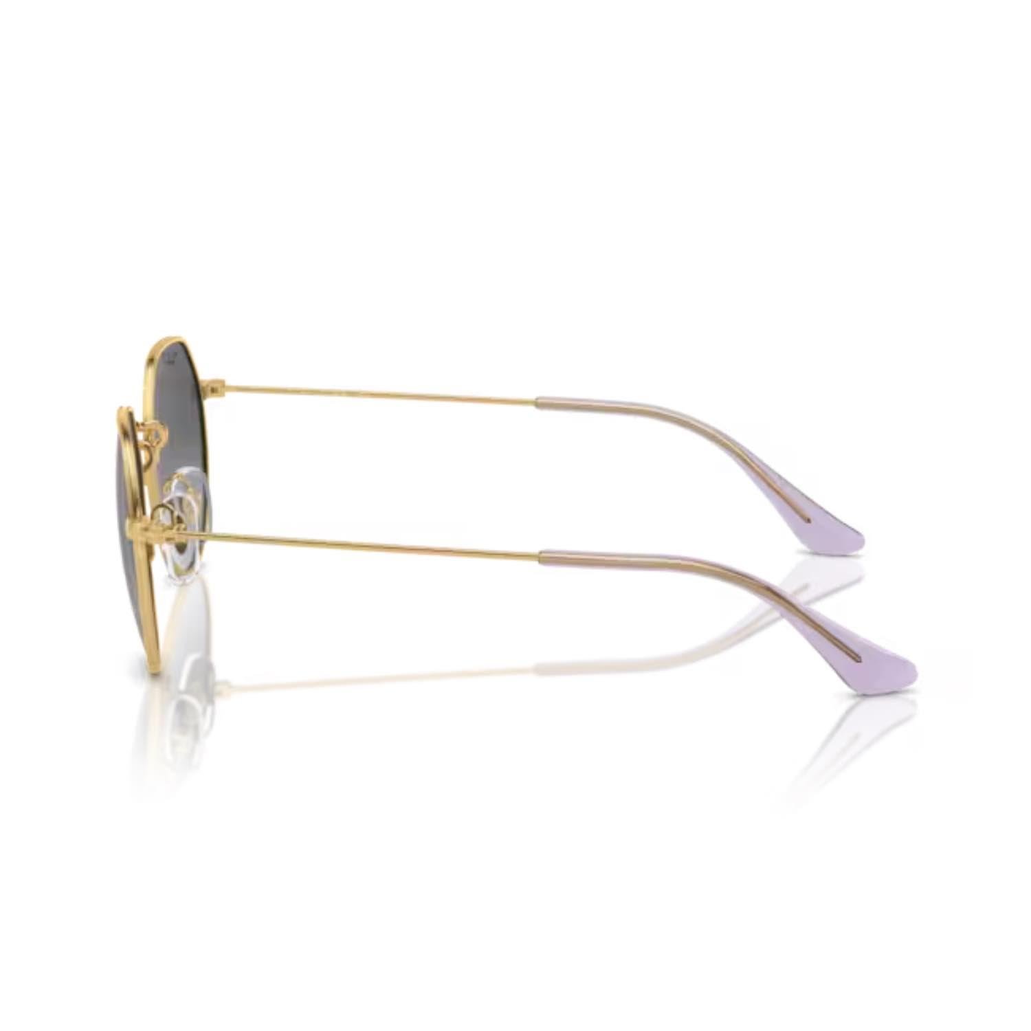 Ray-Ban RJ 9565S 292T3 47 Çocuk Oval Gold Metal Güneş Gözlüğü