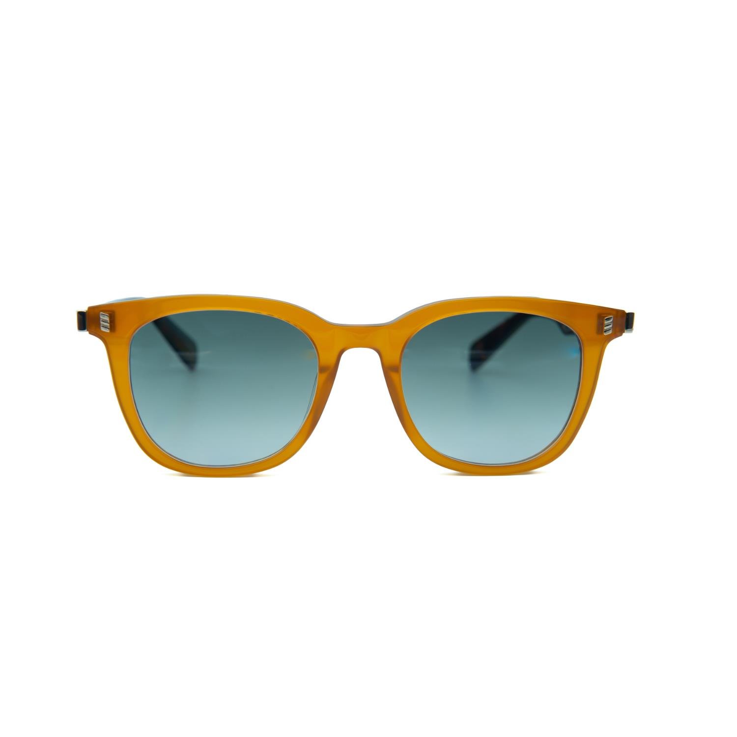 RedBerry Edmınton C4 52 Unısex Oval Sarı Kemik Güneş Gözlüğü