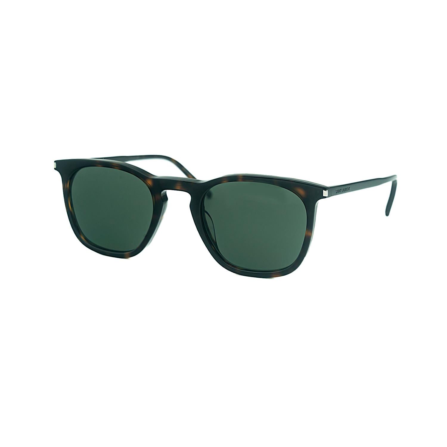 Saint Laurent SL 623 002 49 22 Unisex Kare Kırçıllı Kahverengi Kemik Güneş Gözlüğü