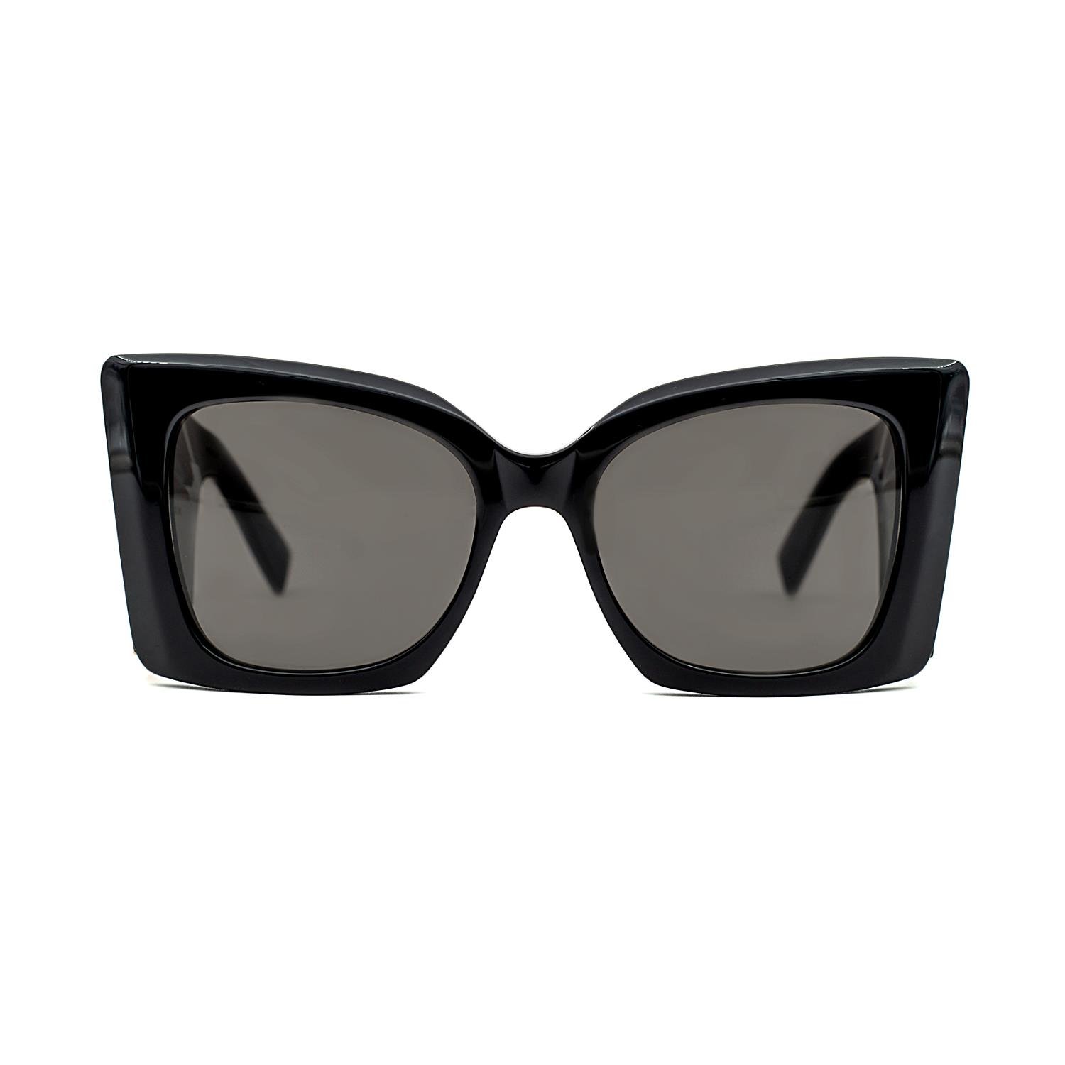 Saint Laurent SL M110 Blaze 001 54 Kadın Siyah Güneş Gözlüğü