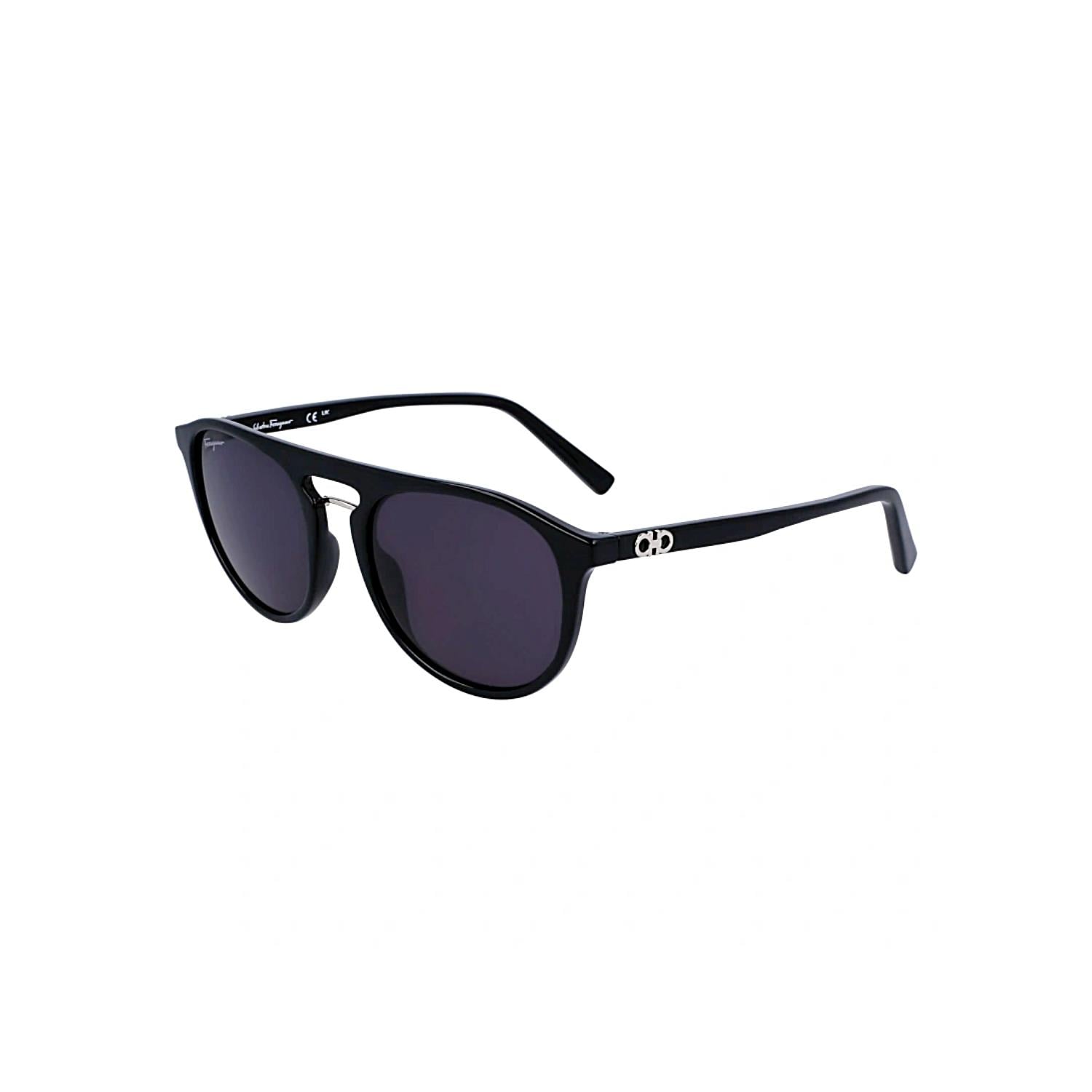 Salvatore Ferragamo SF 1090S 001 54 Erkek Aviator Siyah Kemik Güneş Gözlüğü 