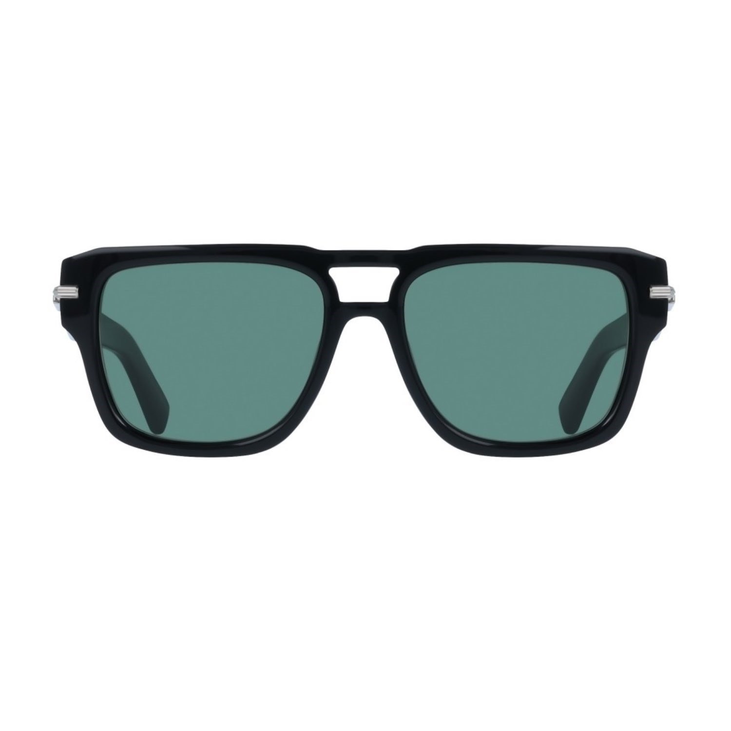 Salvatore Ferragamo SF 2070S 001 56 Unisex Dikdörtgen Siyah Kemik Güneş Gözlüğü