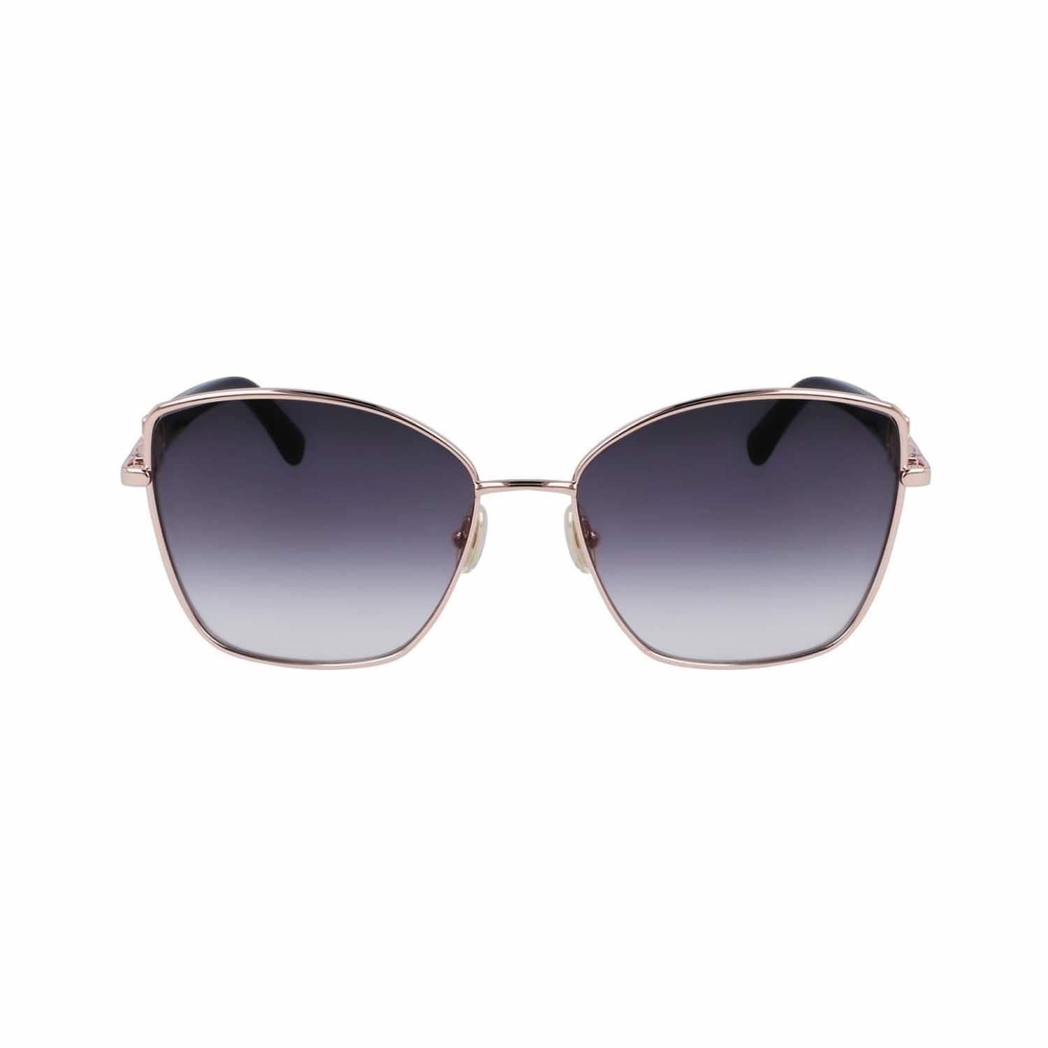 Salvatore Ferragamo Sf 312Sr 771 60 Kadın Kelebek Gri Metal Güneş Gözlüğü