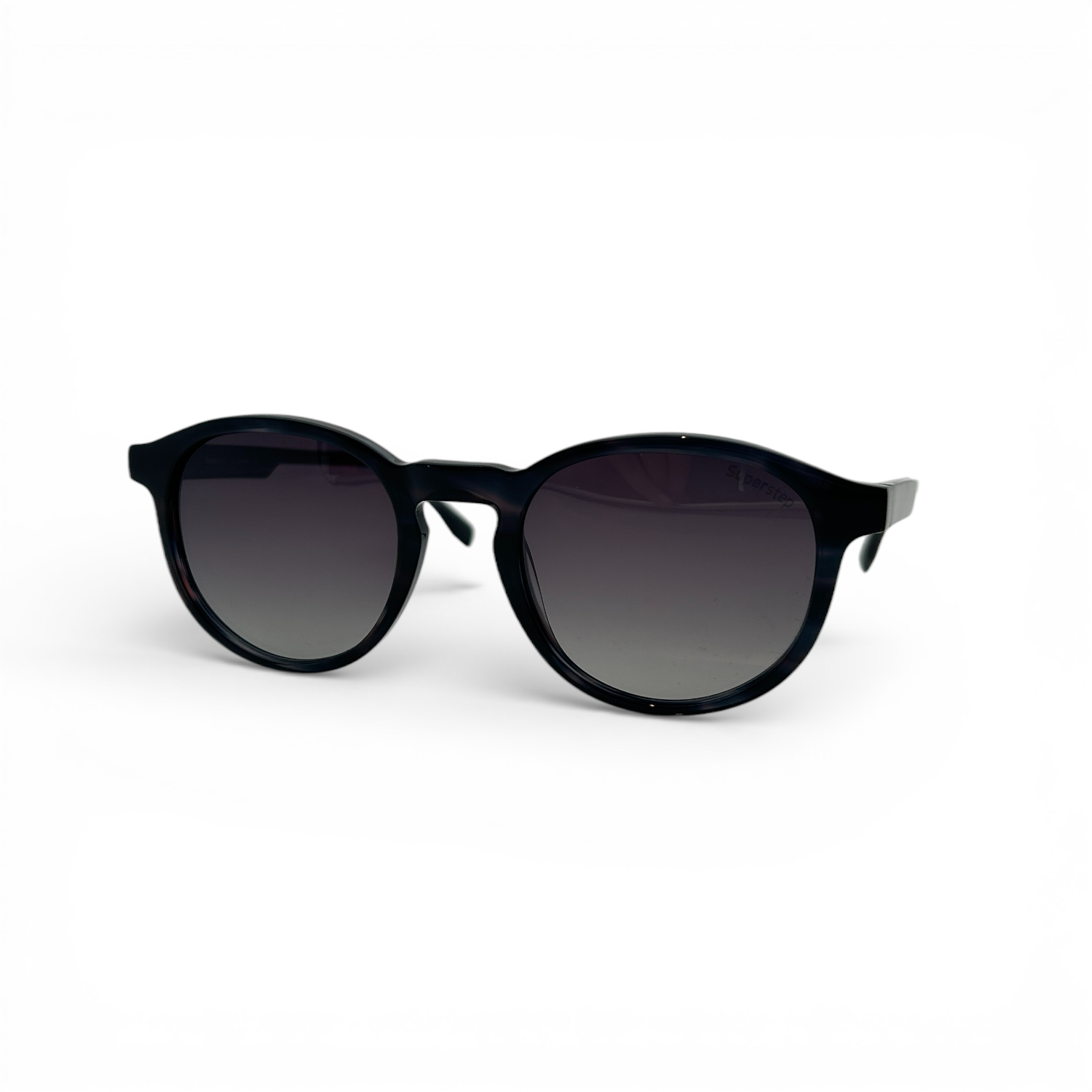 SuperStep ST 960 C03 50 Unisex Oval Kırçıllı Koyu Kahverengi Kemik Güneş Gözlüğü 