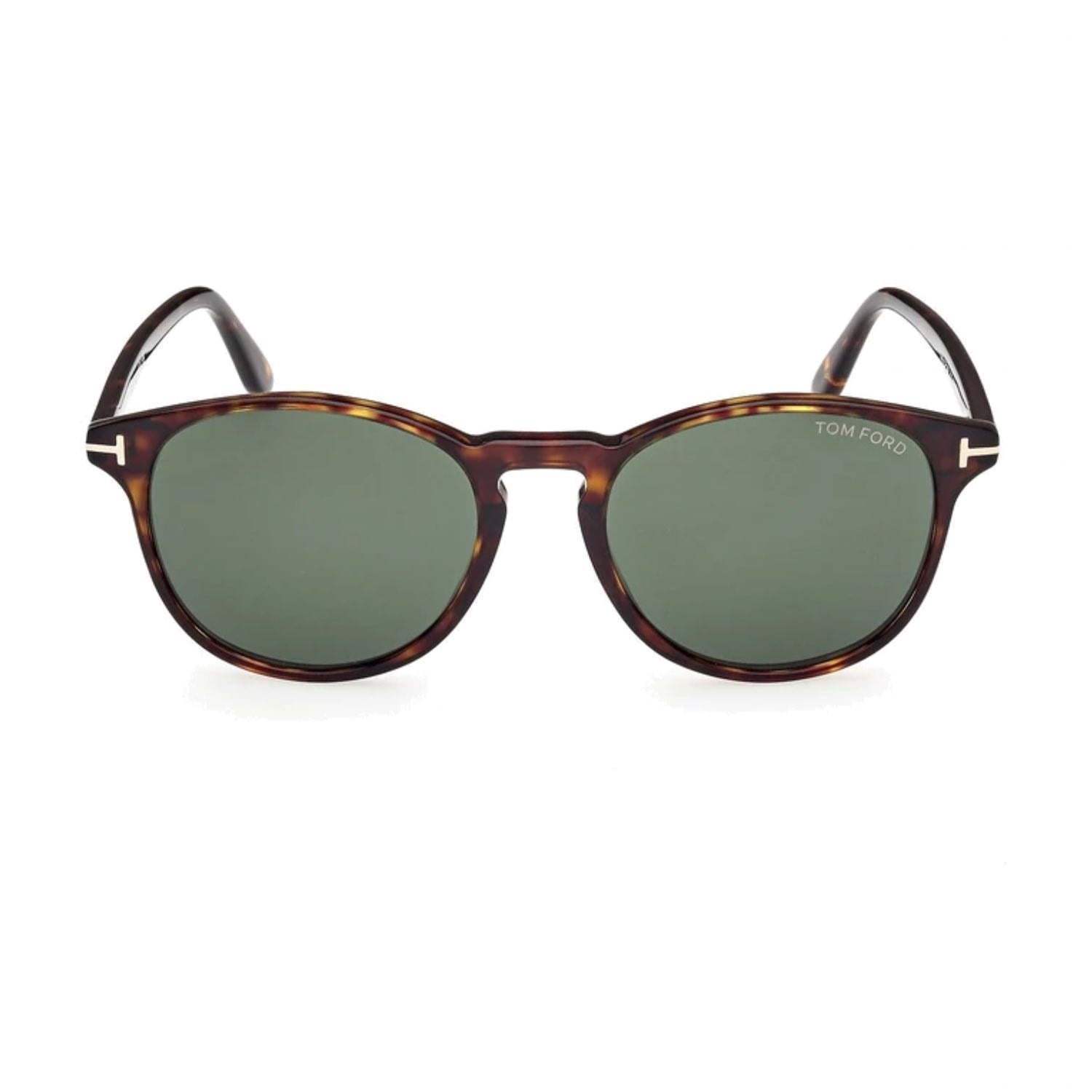 Tom Ford TF 1097S 52N 53 Lewis Unisex Yuvarlak Kırçıllı Kahverengi Kemik Güneş Gözlüğü