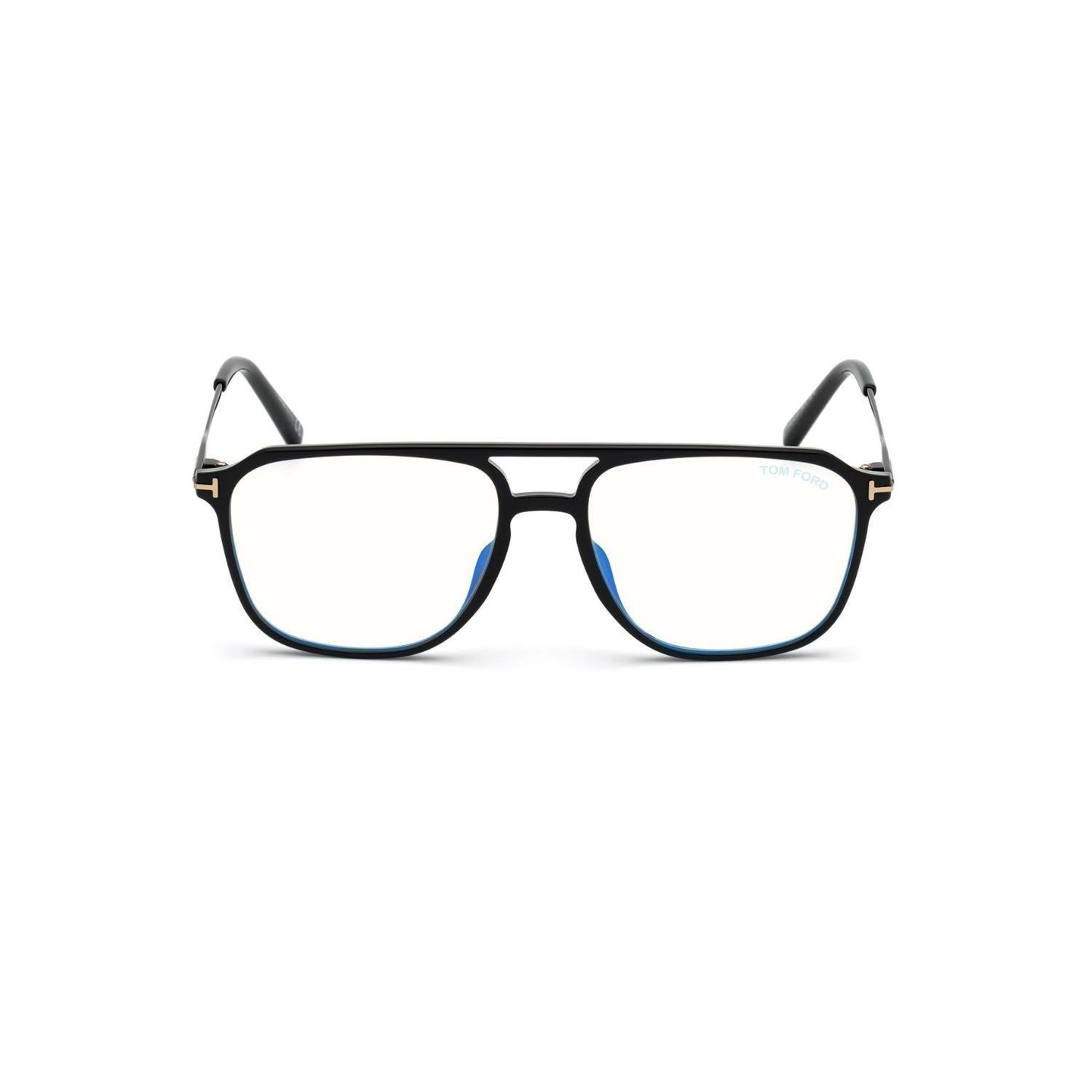 Tom Ford Tf 5665B 001 54 Erkek Pilot Siyah Kemik Mavi Işık Korumalı