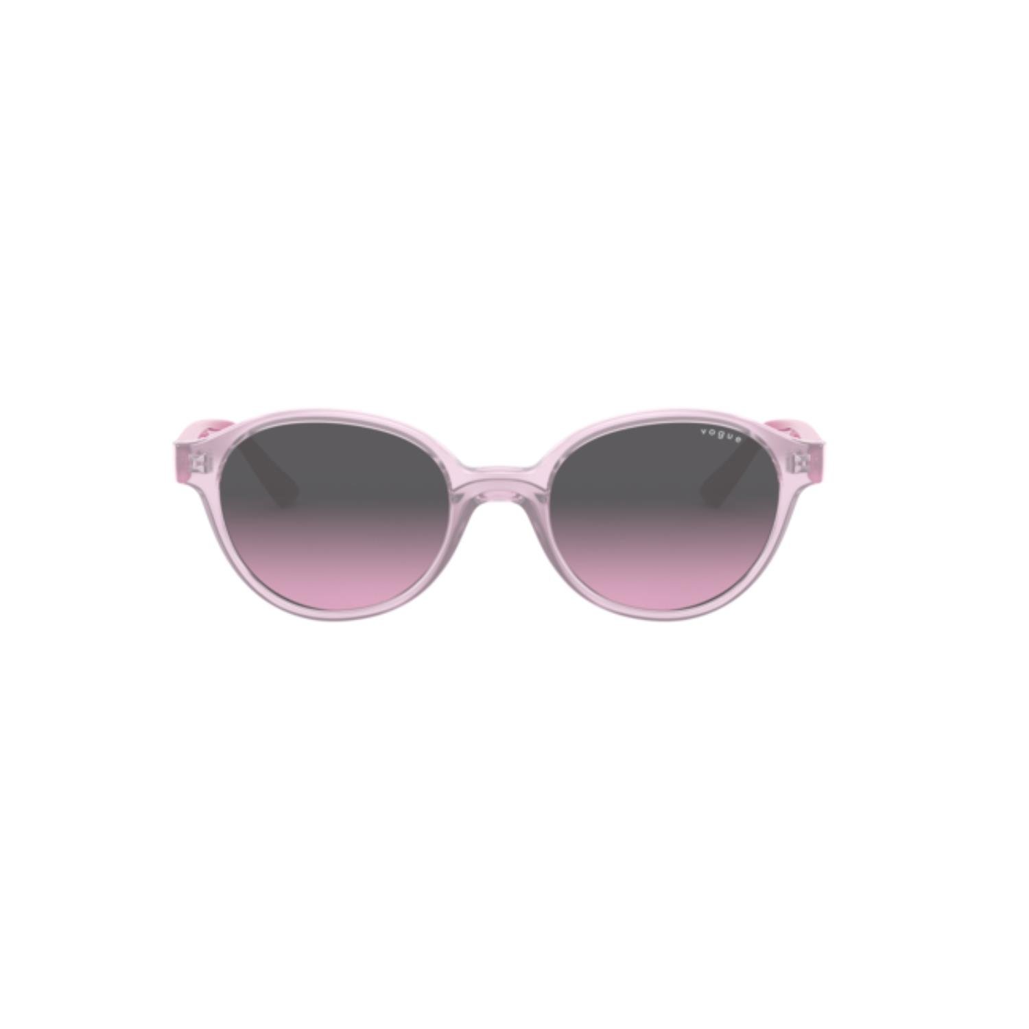 Vogue Junior 2007 278090 45 Çocuk Oval Şeffaf Pembe Kemik Güneş Gözlüğü
