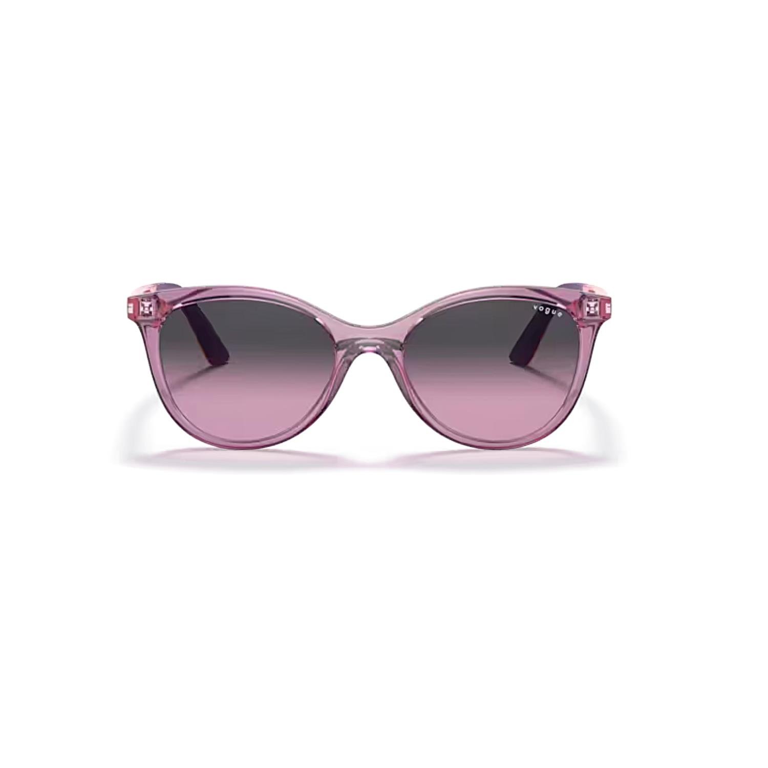 Vogue Junior VJ 2013 276190 46 Çocuk Kelebek Şeffaf Pembe Kemik Güneş Gözlüğü