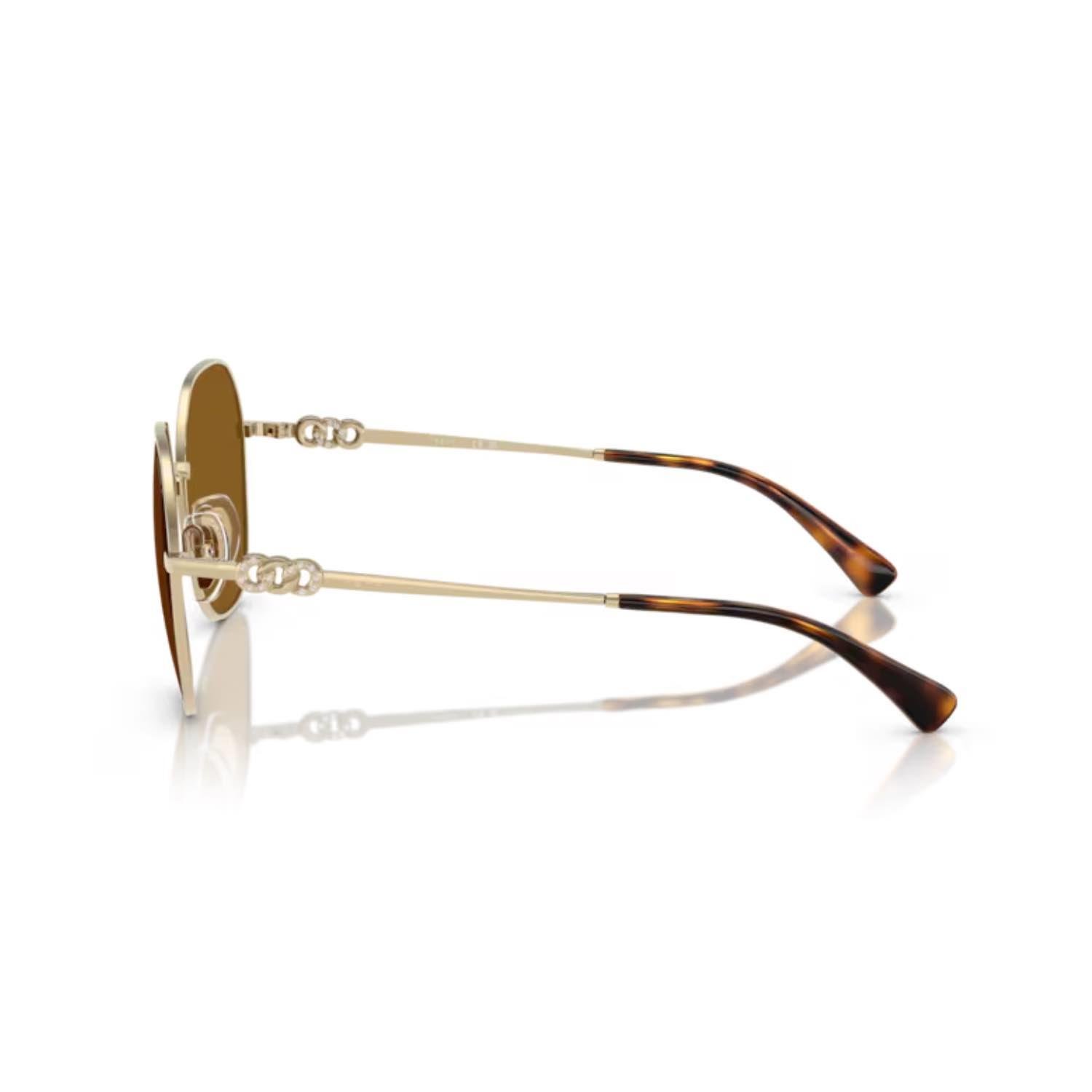 Vogue VO 4318SB 84883 55 Kadın Geometrik Gold Metal Güneş Gözlüğü