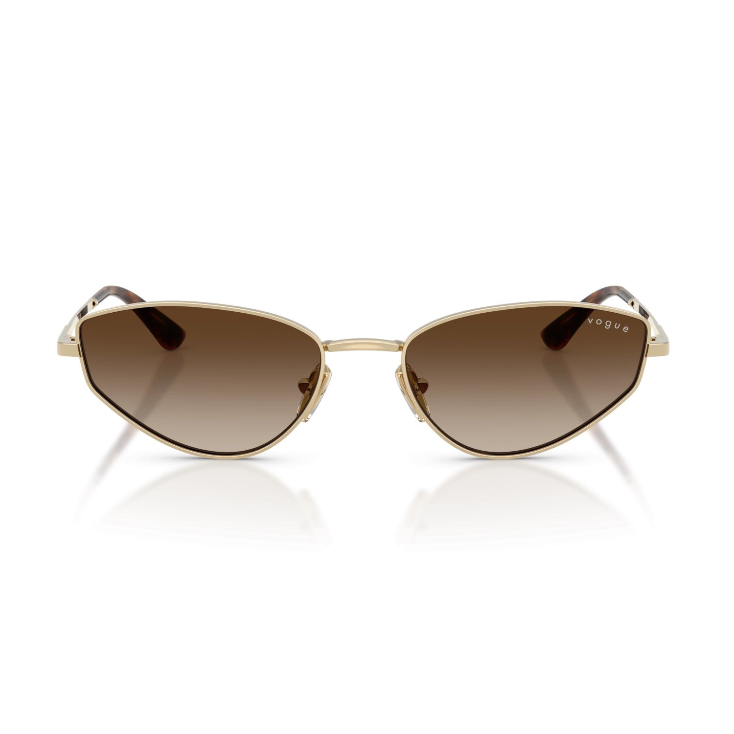 Vogue VO 4339S 84813 56 Kadın Cat Eye Degrade Gold Metal Güneş Gözlüğü