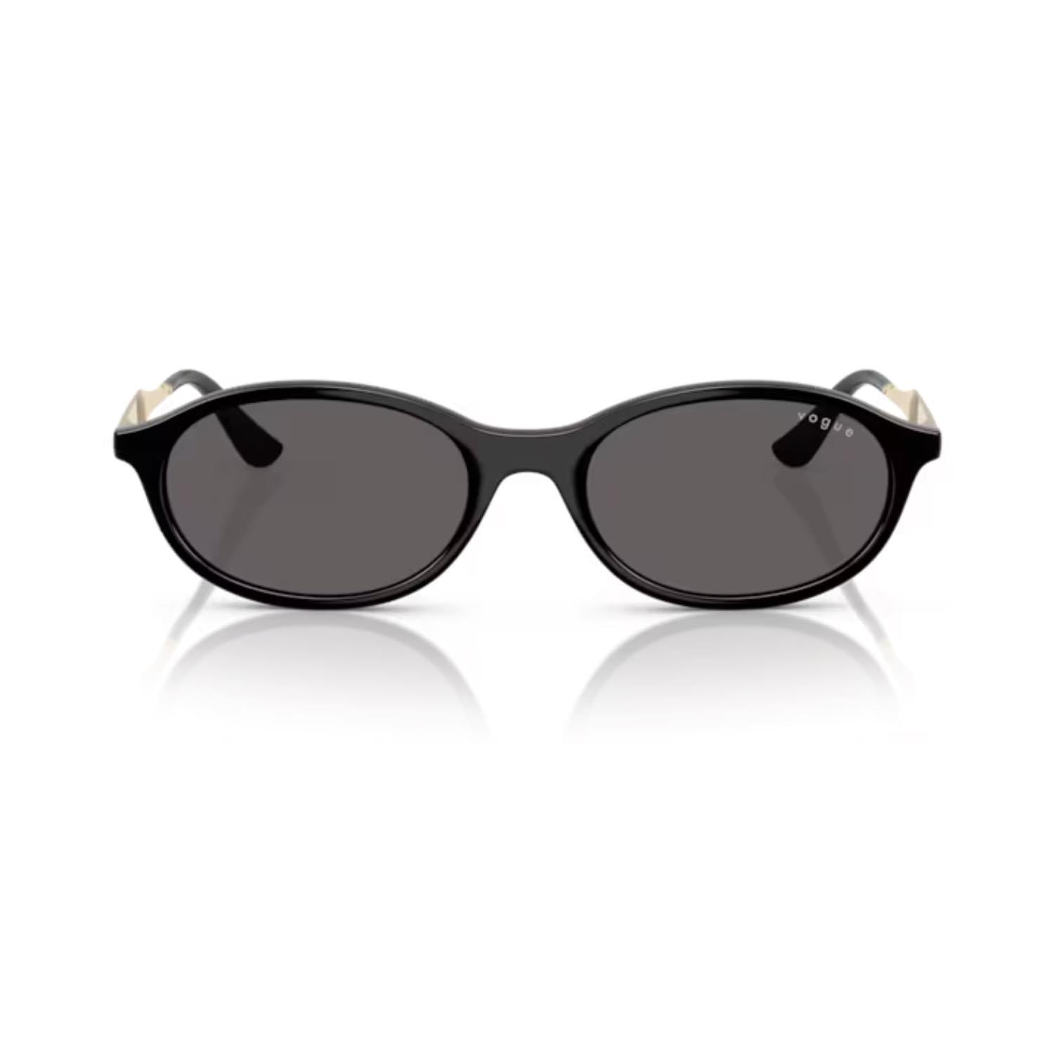 Vogue VO 5625S W4487 52 Kadın Oval Siyah Kemik Güneş Gözlüğü