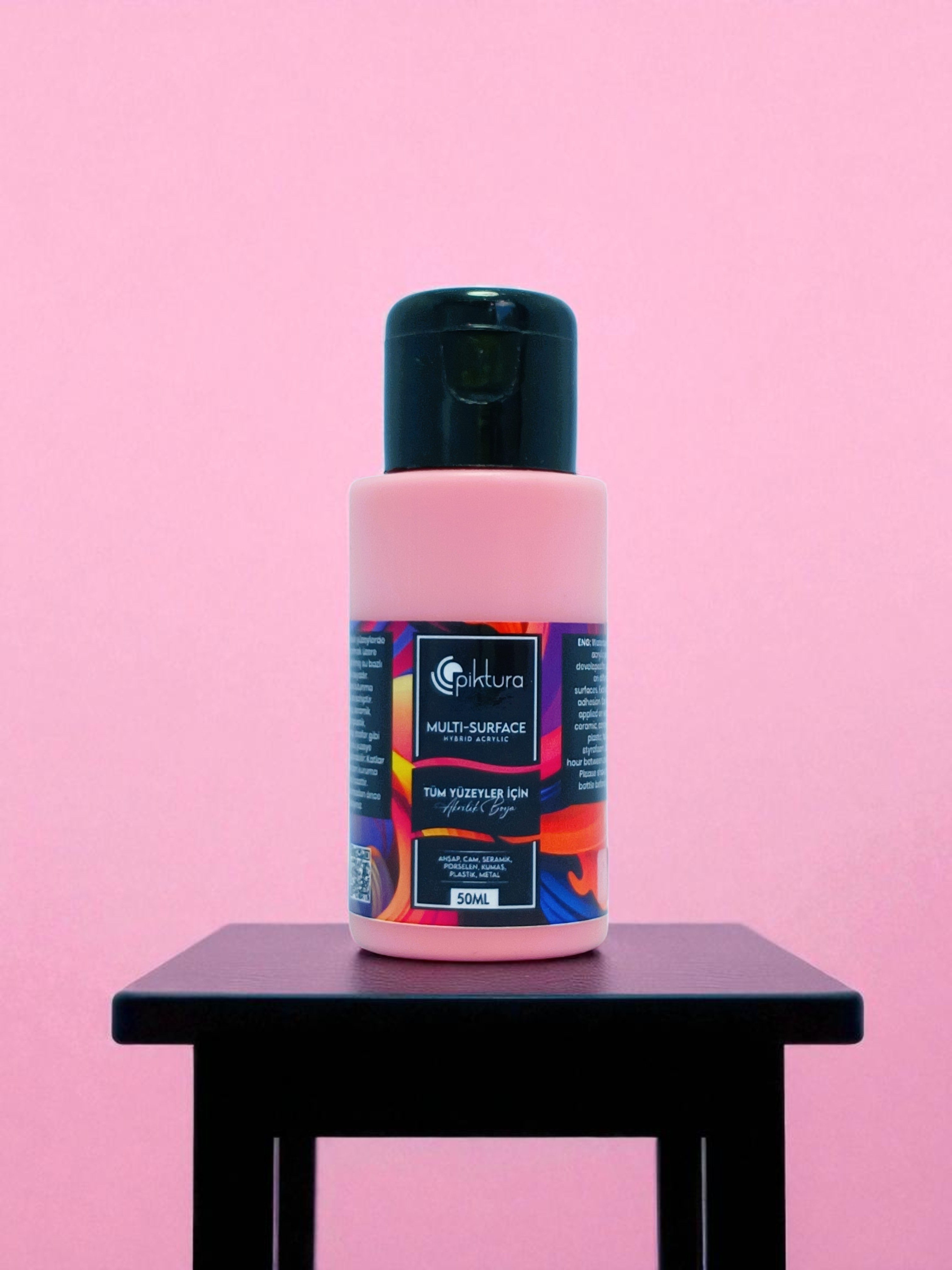 Piktura Akrilik Multisurface Boya Gül Pembe