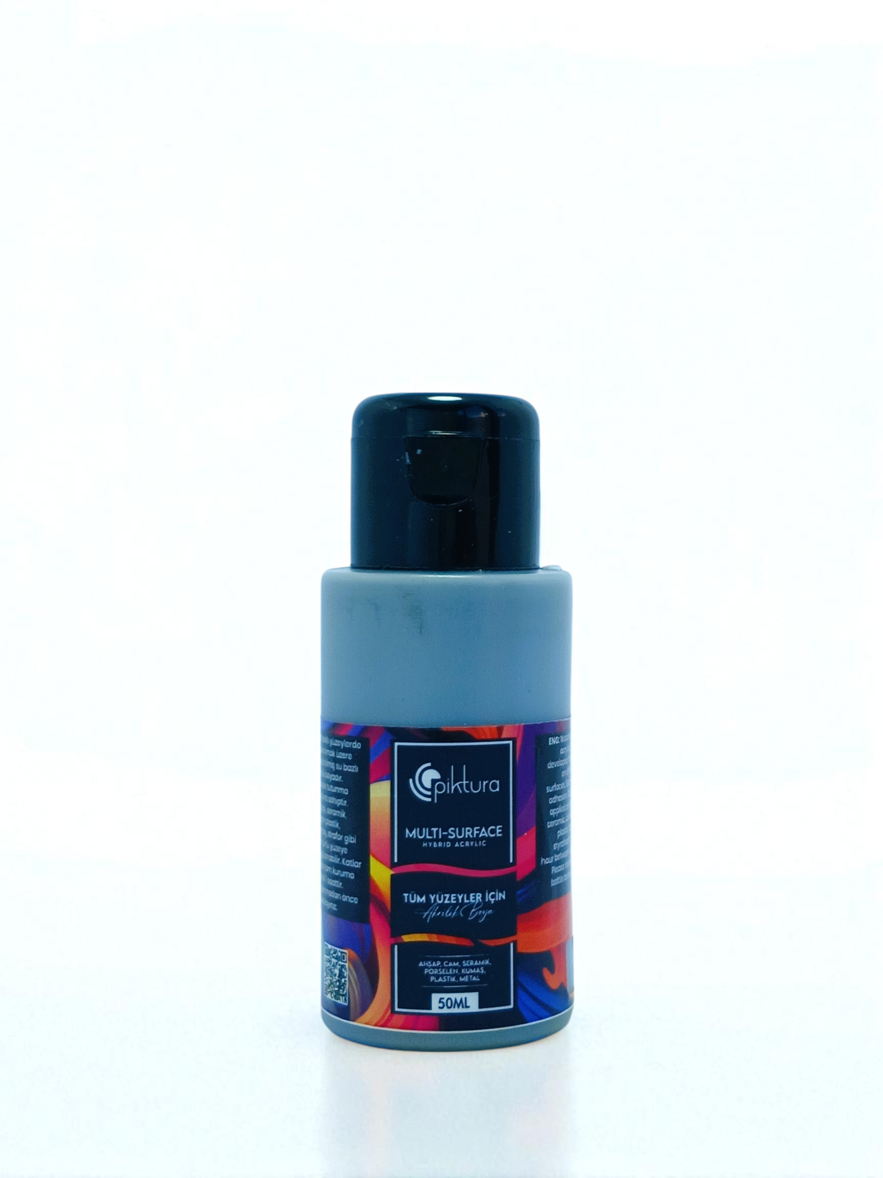 Piktura Akrilik Multisurface Boya Gümüş Gri