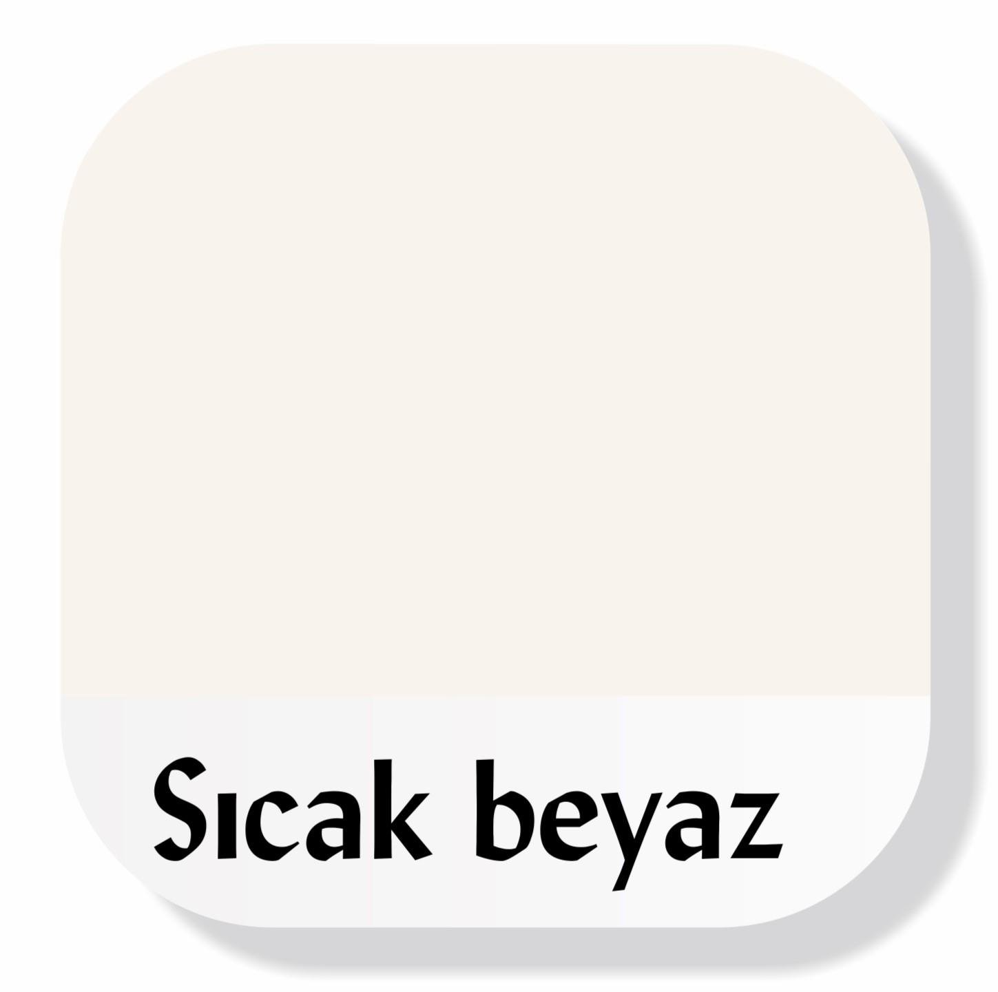 Piktura Akrilik Multisurface Boya Sıcak Beyaz