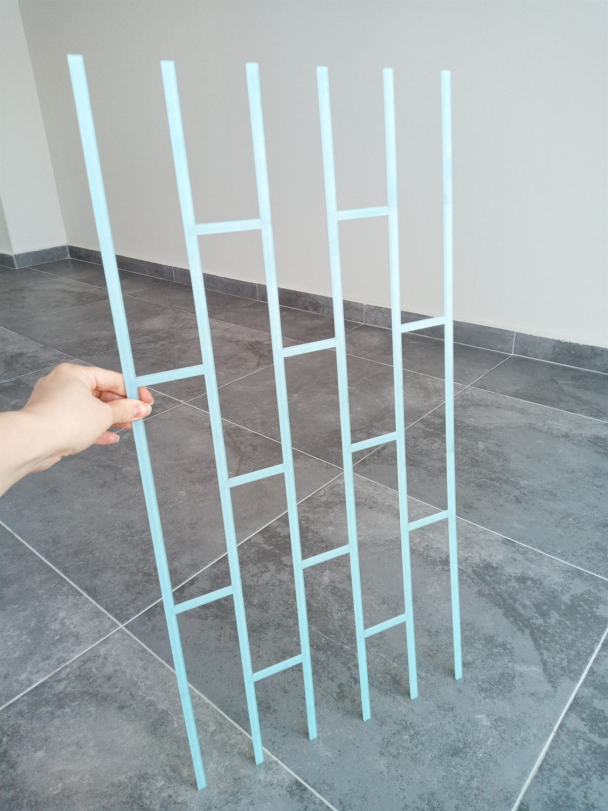 Piktura Tuğla Stencil Şablon Kalın Malzeme Rölyef Pasta ve Saten Alçıya Uygun LOFT-2 MODEL