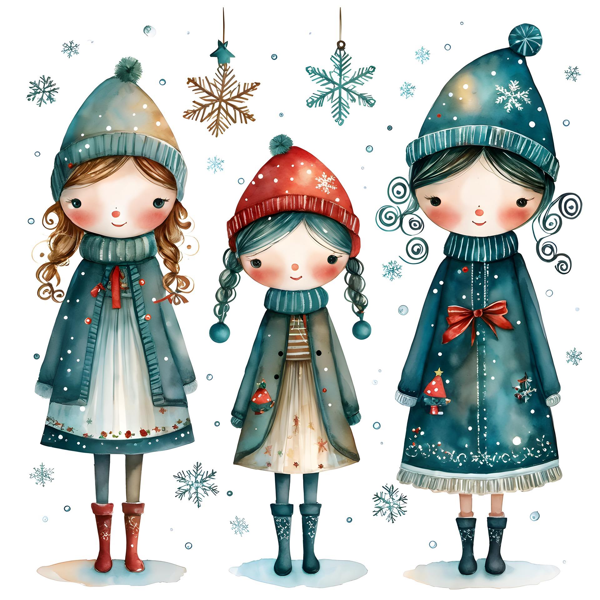 Yeni Yıl, Christmas, Yılbaşı, Noel No.1 Dekopaj Kağıdı 