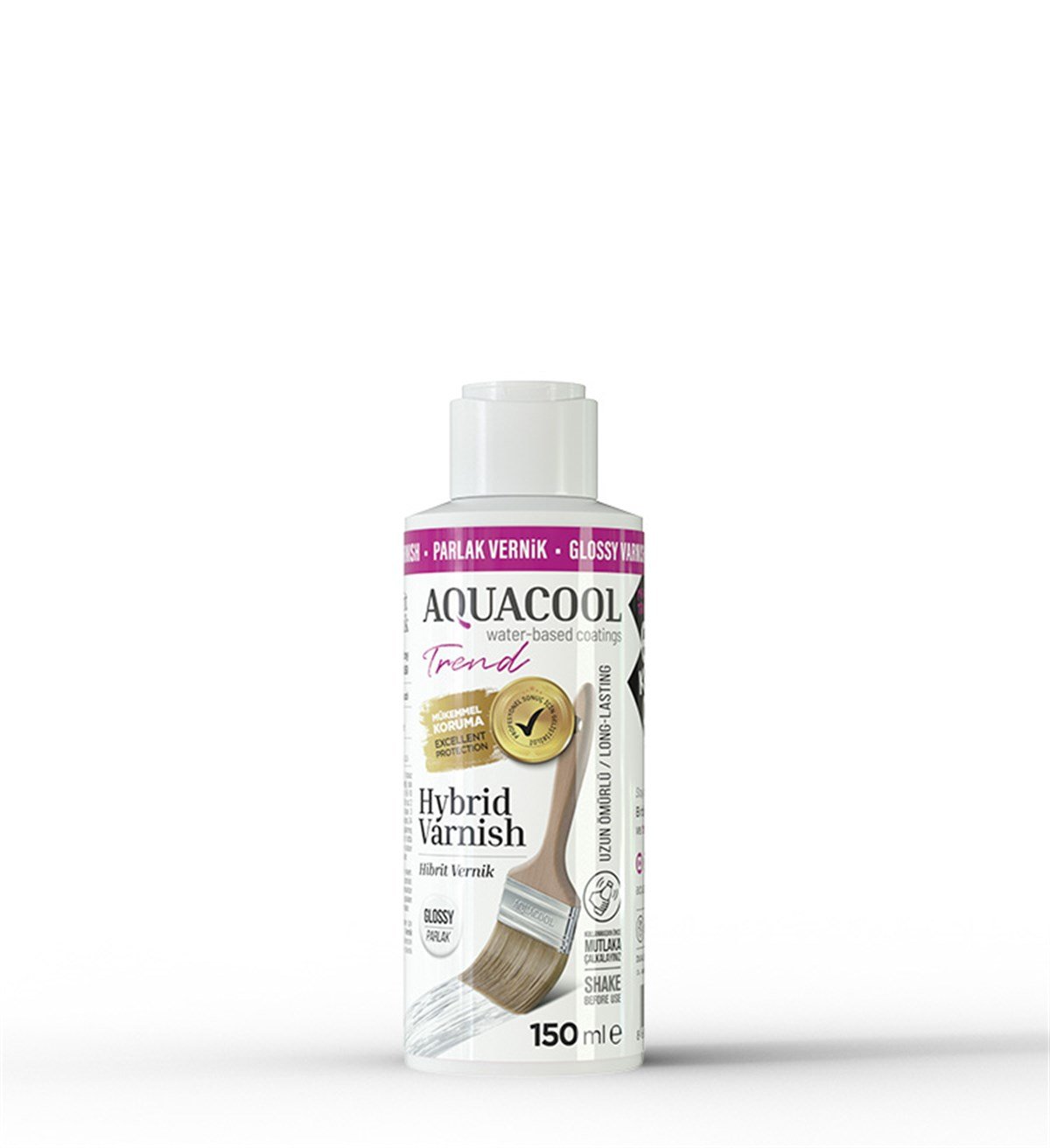 150 Ml Aquacoll Trend Hibrit Parlak Vernik 