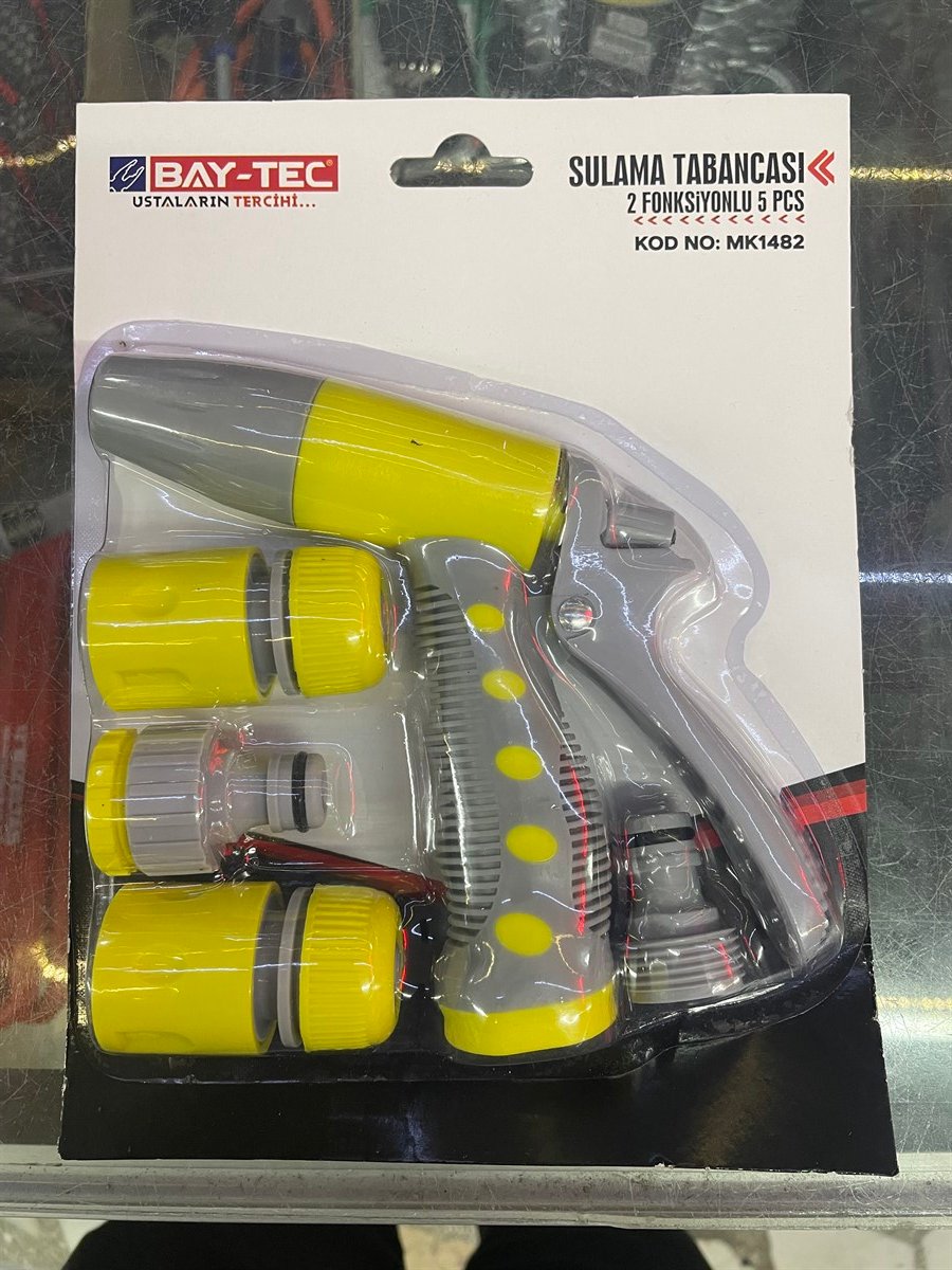 Baytec Sulama Tabancası 2 Fonksiyonlu MK1482 Sarı