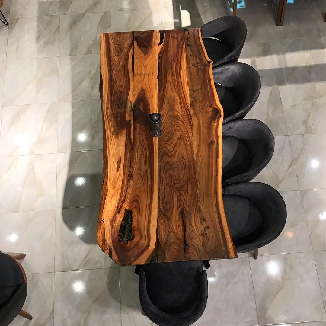 Best Garden Bahçe 8 Kişilik Kestane Bodrum Masa Sandalye Takımı