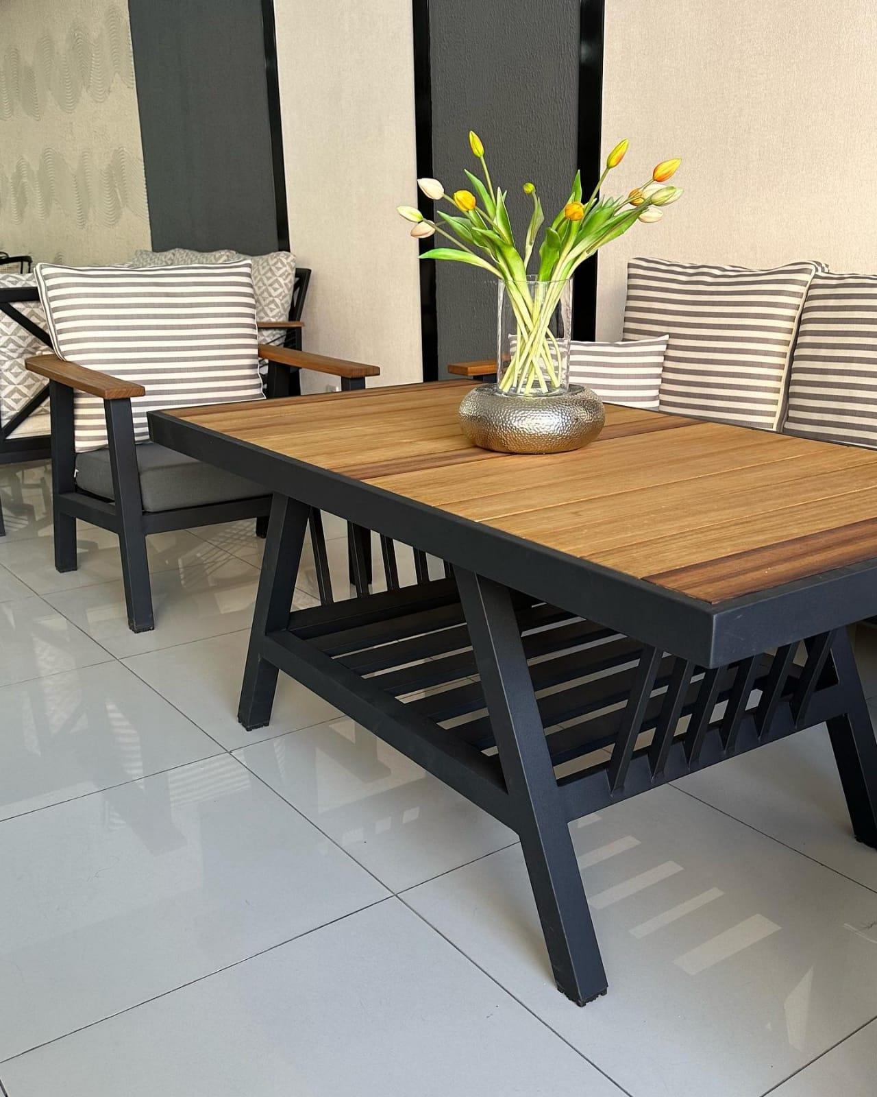 Best Garden Site Model Alüminyum Bahçe Koltuk Takım 3+1+1+ Masa