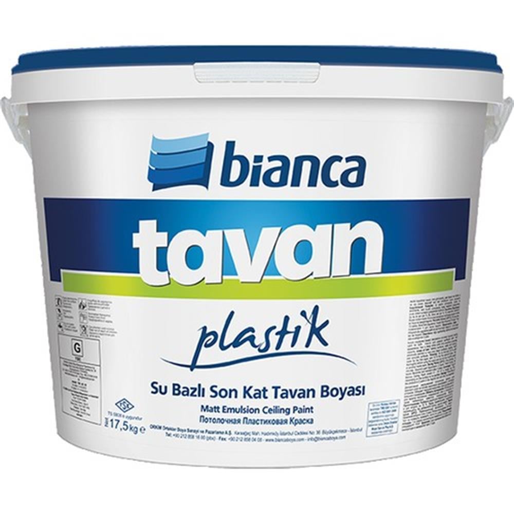 Bianca Plastik Tavan Boyası Beyaz 17,5 Kg