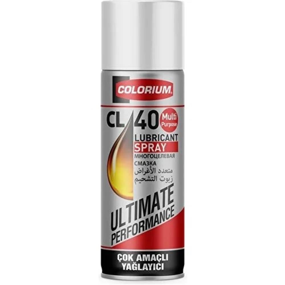 Colorium Genel Amaçlı Yağlama Spreyi CL 40 200 Ml