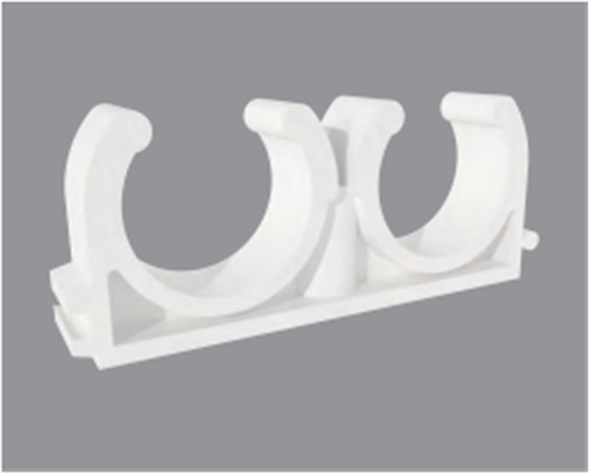 Dizayn Plastik PPRC Çiftli Kelepçe 25 (32230)