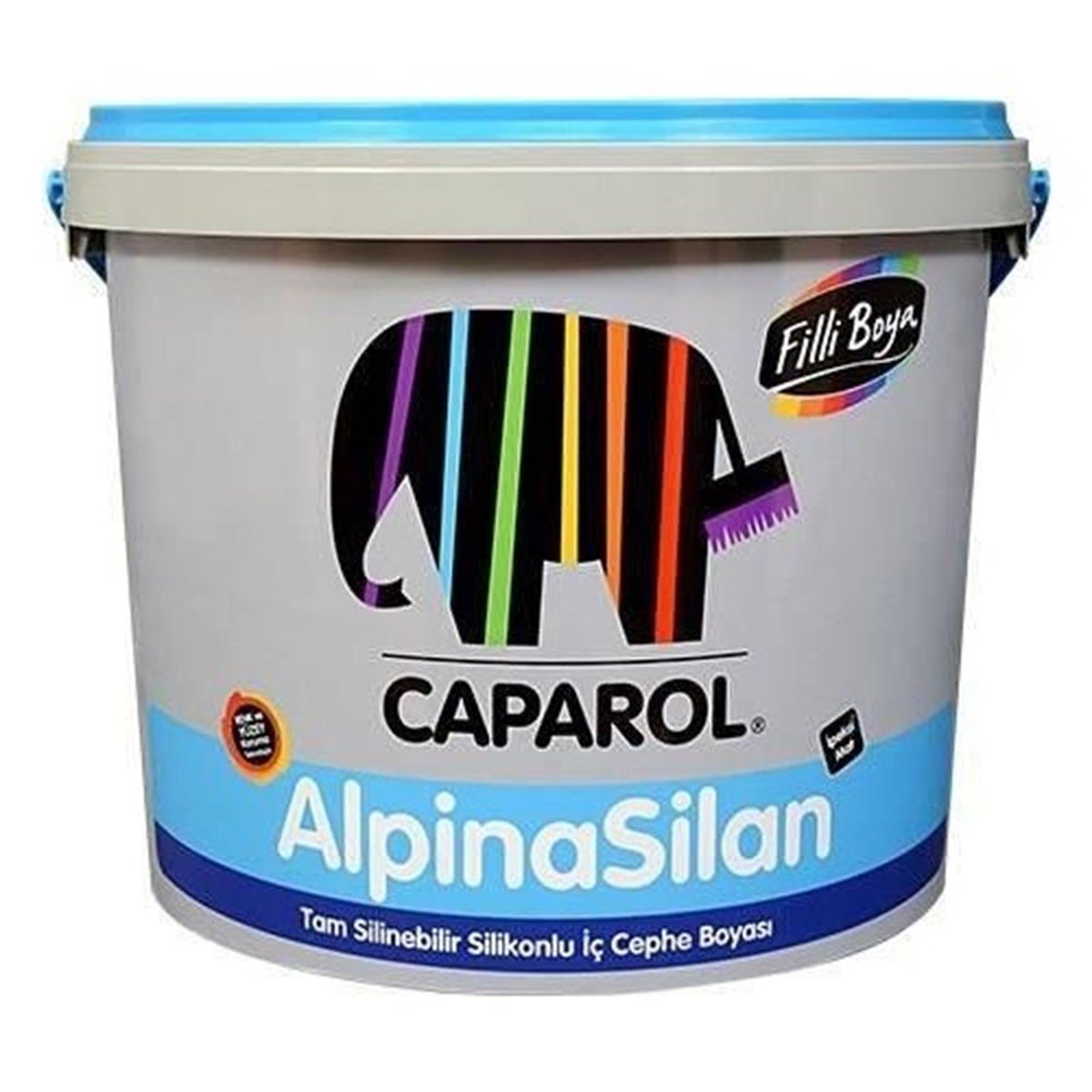 Filli Boya 2.5 Litre Caparol AlpinaSilan İpeksi Mat Silikonlu İç Cephe Boyası Yeşil Bej 