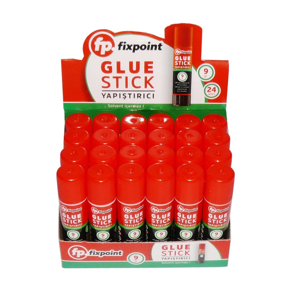 Fixpoint Glue Stick Yapıştırıcı Solvent İçermez Uhu Yapıştırıcı Prit 9 Gr 1 Adet