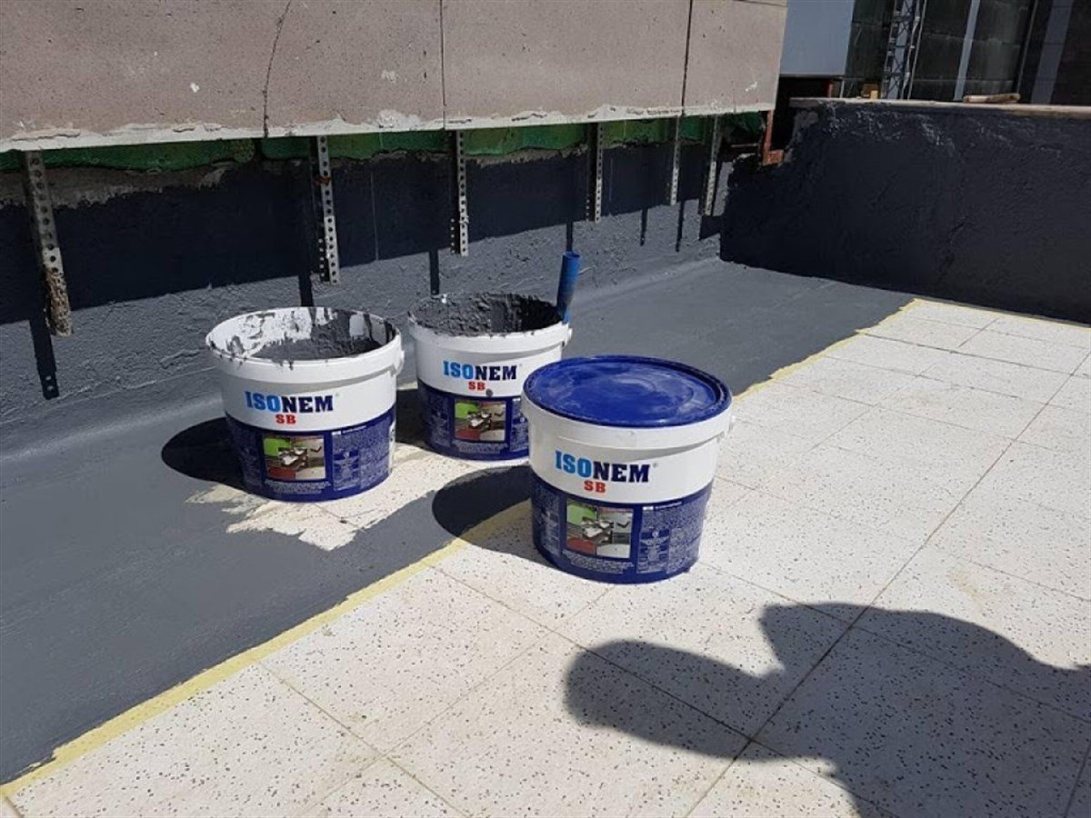 İsonem SB Süper Bileşen Yalıtım Kaplama Kaplaması 10 Kg Gri